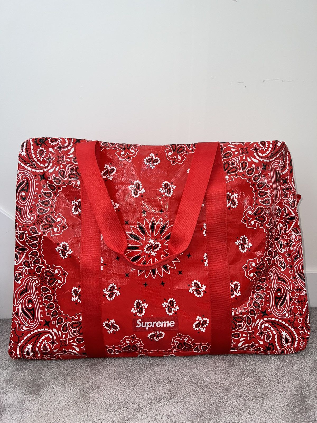 Supreme Bandana Trap Large Duffle Bag Buy Supreme Bandana Tarp