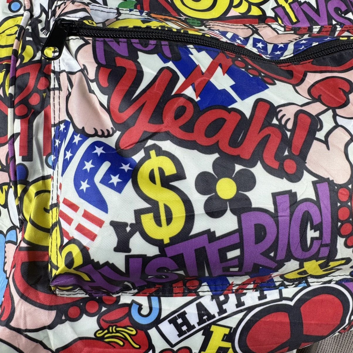 Hysteric Glamour ☀️HYSTERIC MINI ALL PRINT BACKPACK / TOTE BAGS Size ONE SIZE - 9 Thumbnail