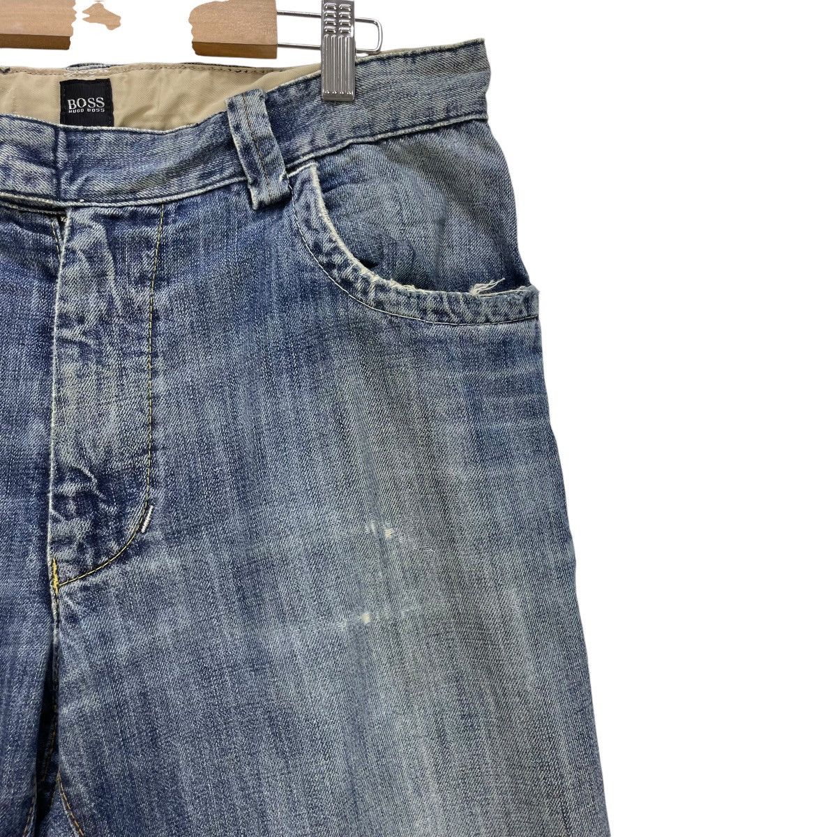 Hugo Boss 🔥Hugo boss Distressed Denim Size US 35 - 4 Thumbnail