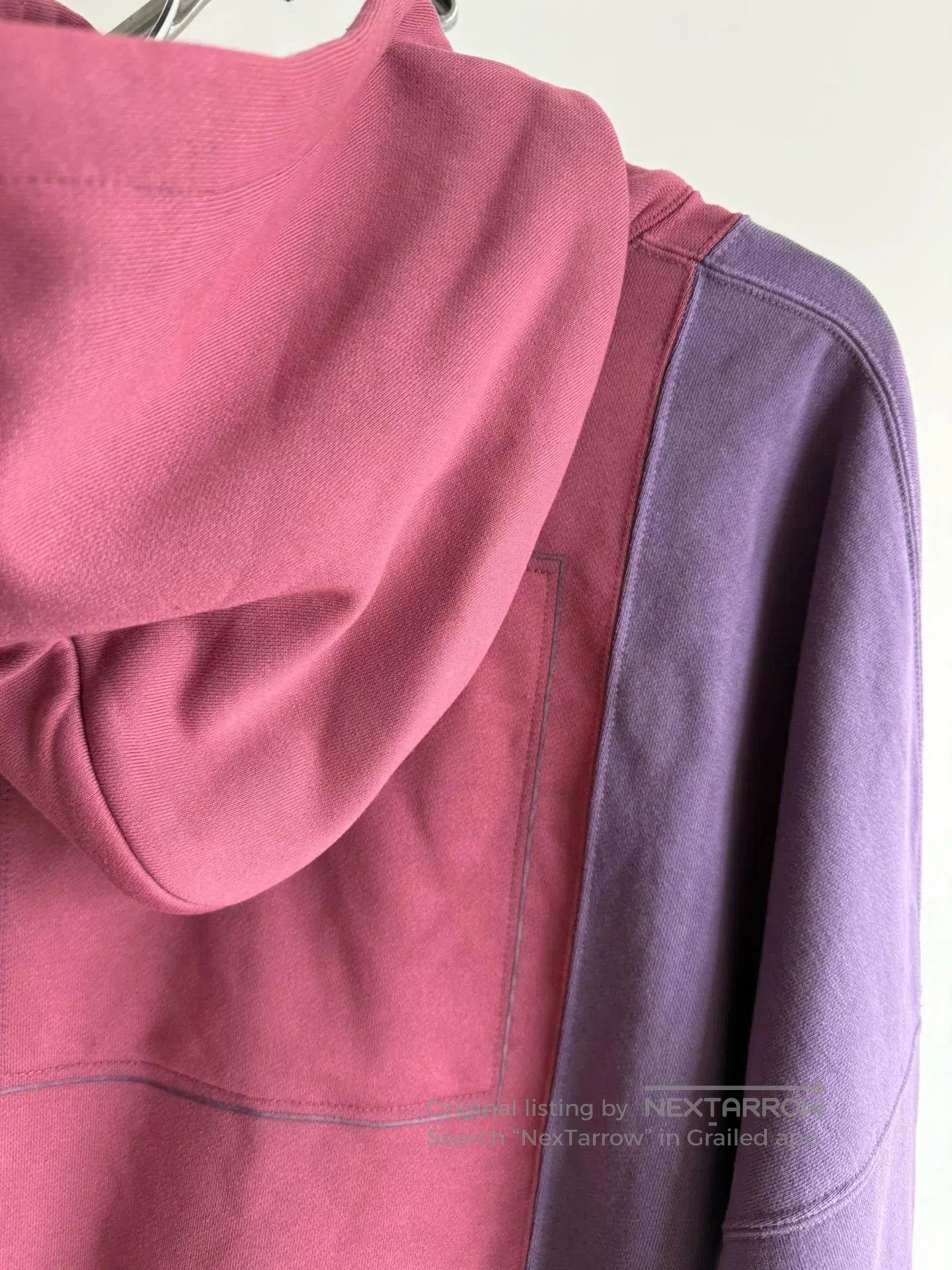 Cav Empt c.e Cavempt Purple Patchwork Hoodie. Size US XL / EU 56 / 4 - 5 Thumbnail
