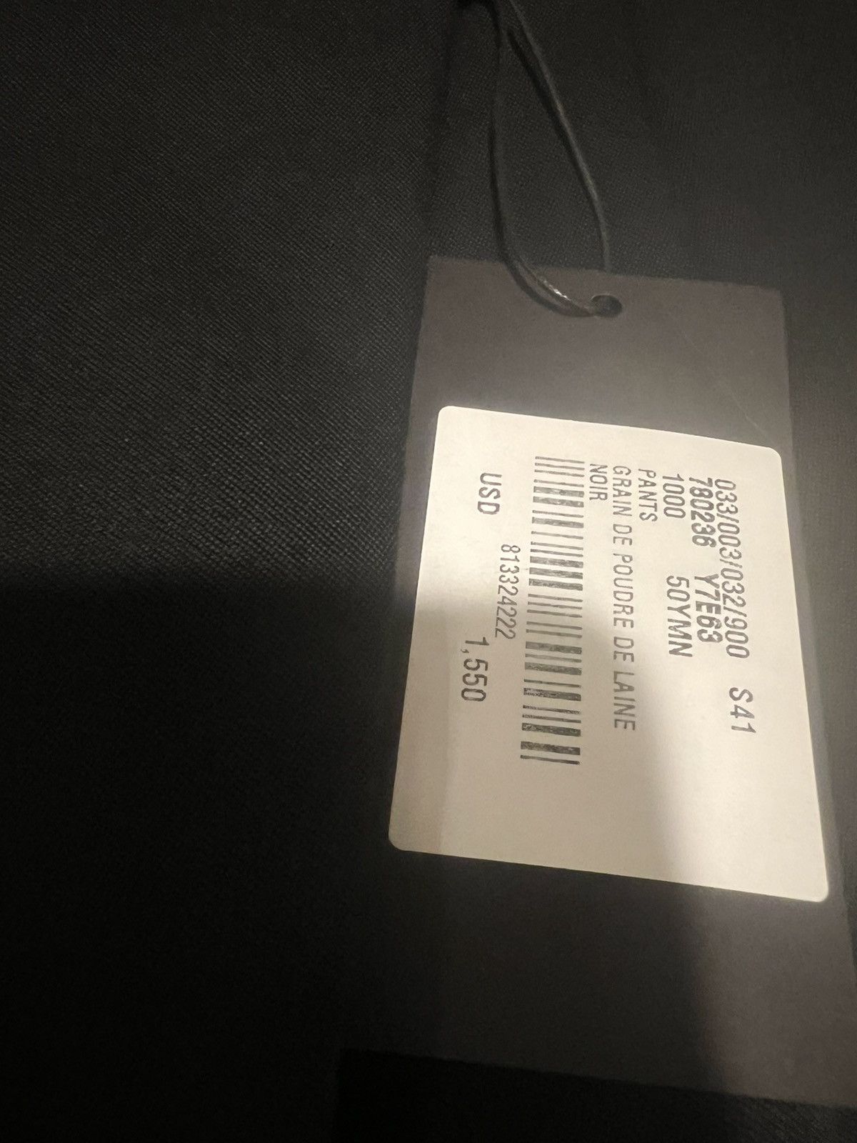 Saint Laurent Paris Saint Laurent mens dress pants. 50/34. $1550 Size 50R - 3 Thumbnail