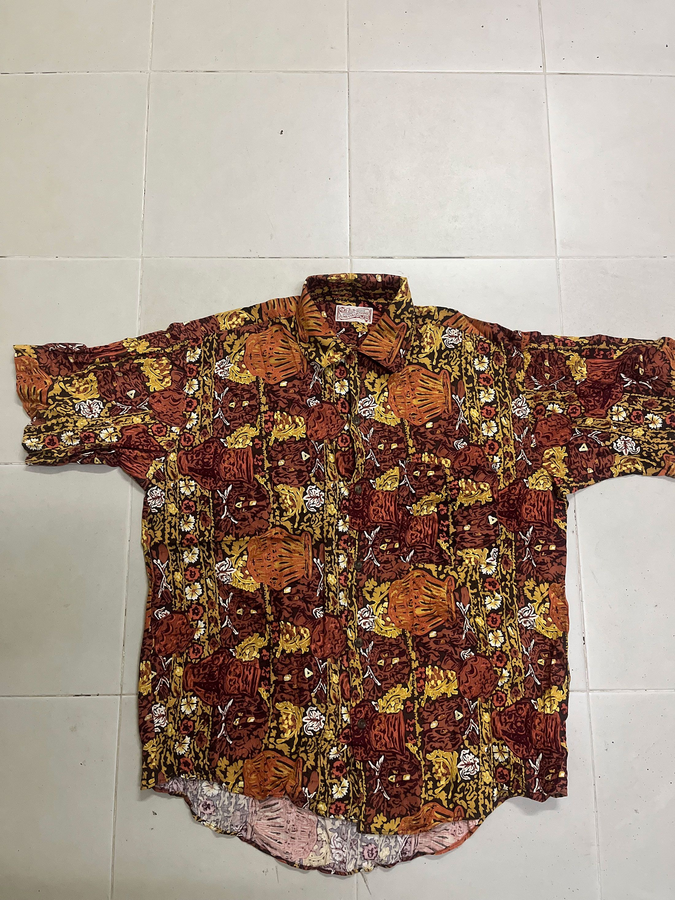 Sci-Fi Fantasy Ume Collections Short Sleeve Hawaii Hawaiian Full Printed Size US L / EU 52-54 / 3 - 1 Thumbnail