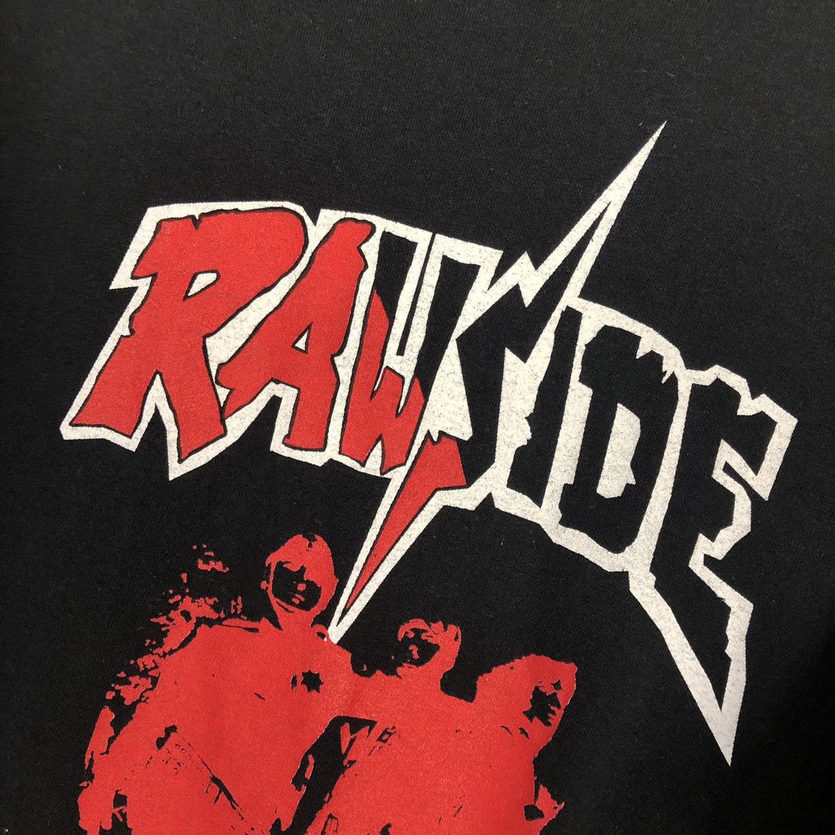 Band Tees × Vintage Rawside Police Terror 90’s hardcore punk vintage tee t shirt Size US XL / EU 56 / 4 - 8 Thumbnail