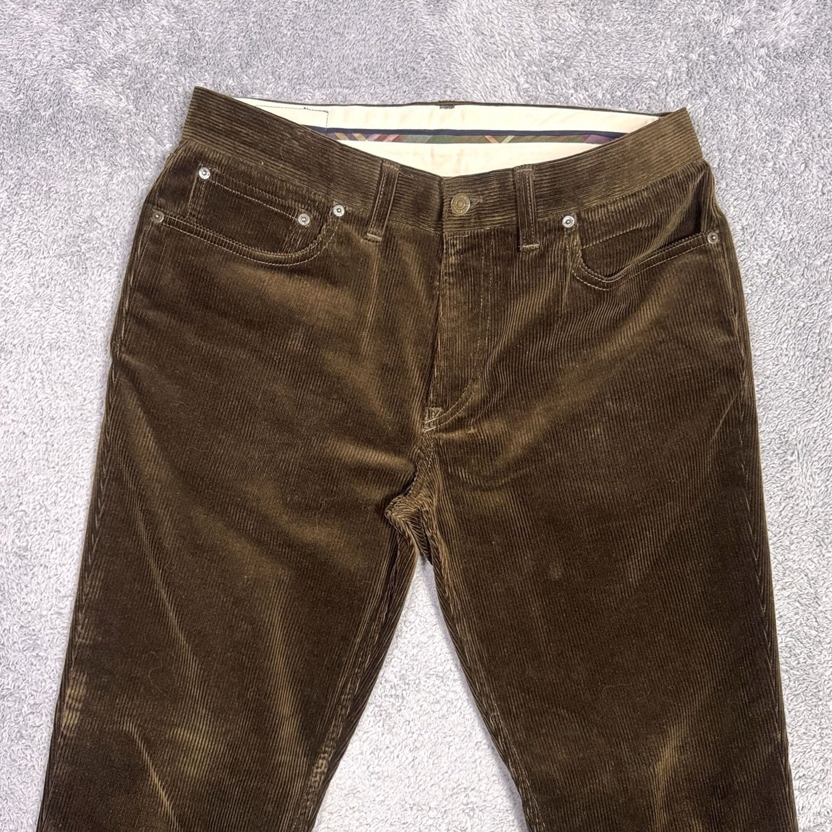 Polo Ralph Lauren Polo Ralph Lauren Pants Mens 32x30 Corduroy Chino Vintage 90s Y2K Baggy? Size US XS / EU 42 / 0 - 3 Thumbnail