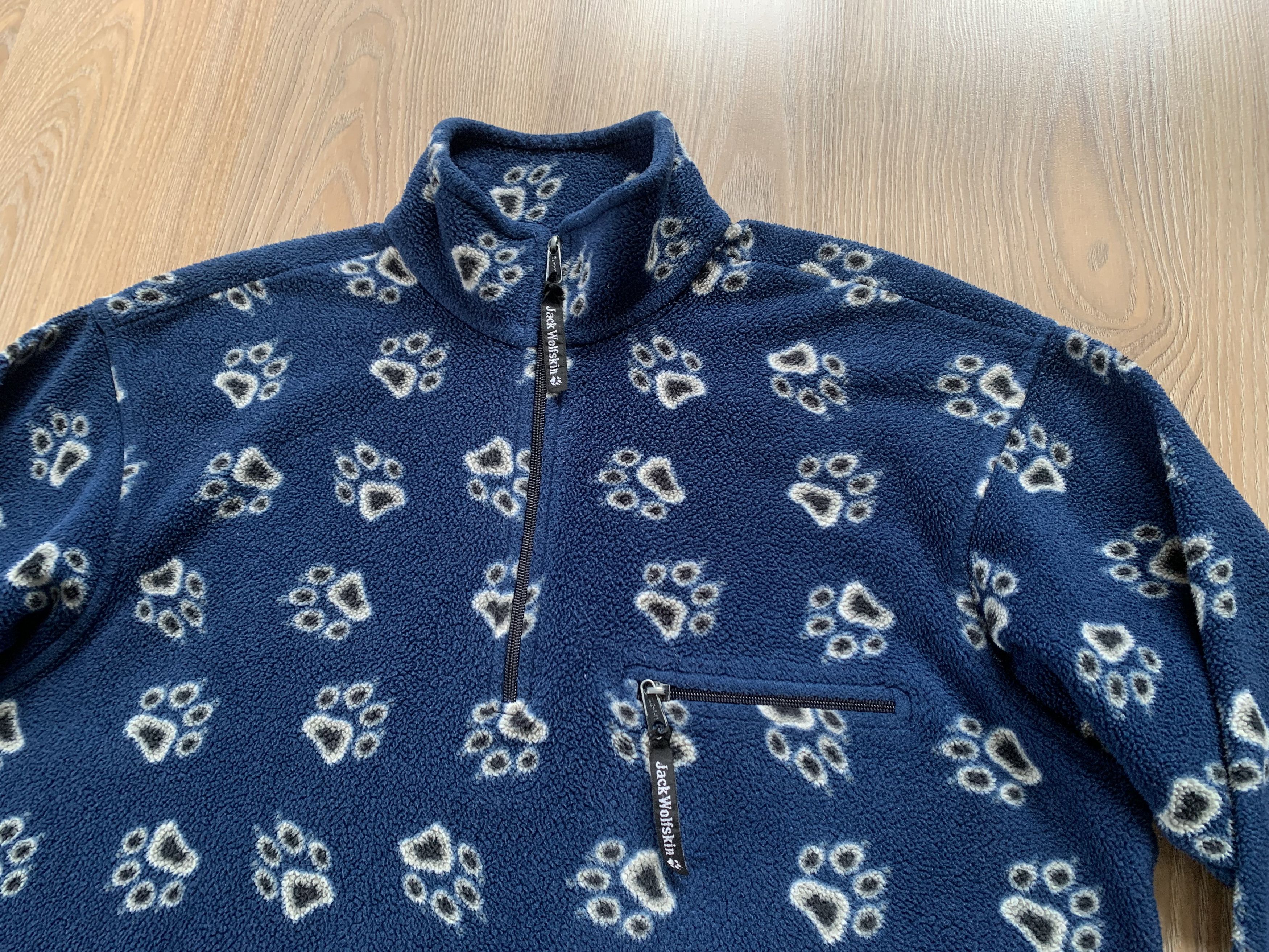 Jack Wolfskin Jack Wolfskin Outdoor Vintage Half Zip Fleece Sweater Size US M / EU 48-50 / 2 - 5 Thumbnail
