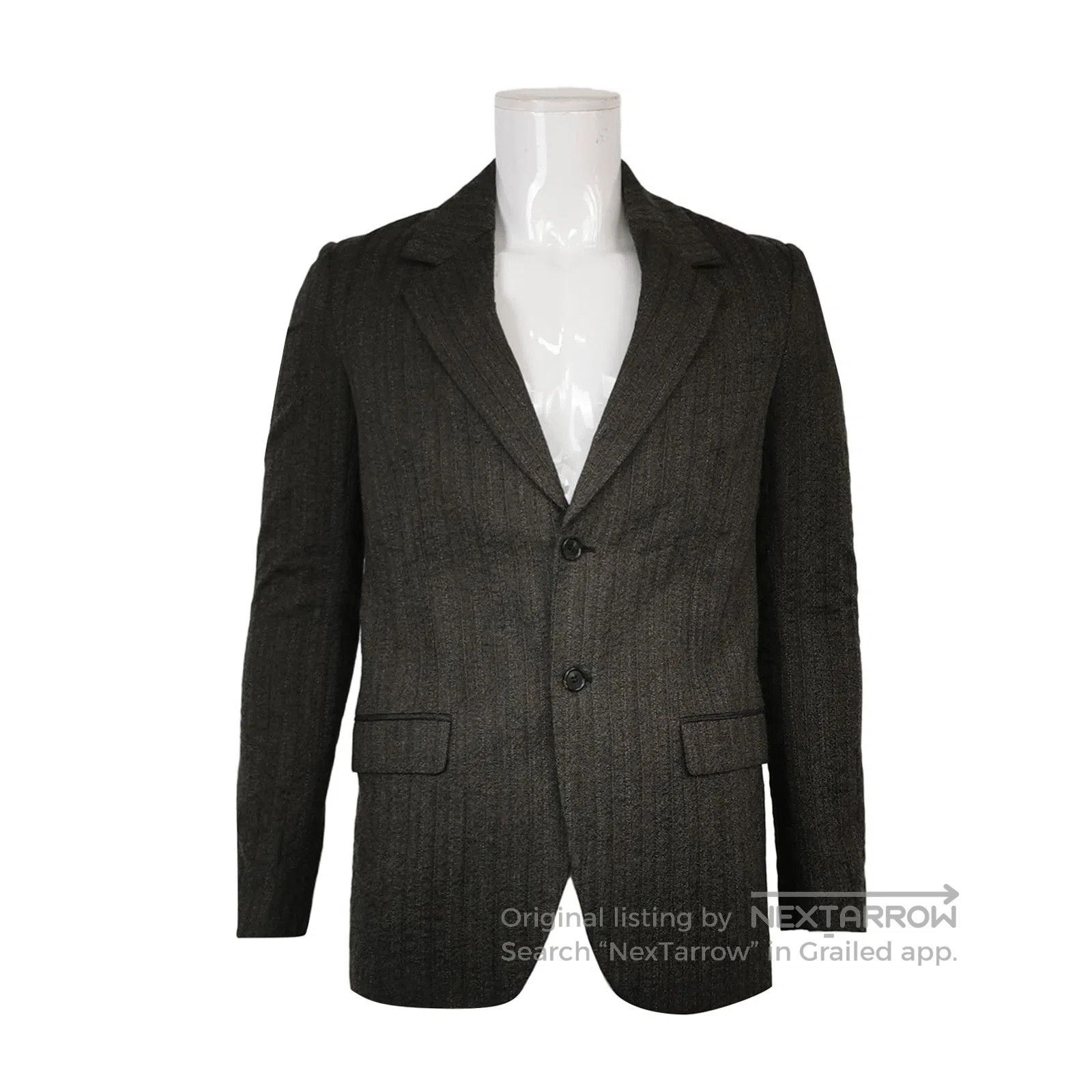 Acne Studios Acne Studios Cotton Single-Breasted Lapel Coat M/48. Size US XS / EU 42 / 0 - 2 Thumbnail