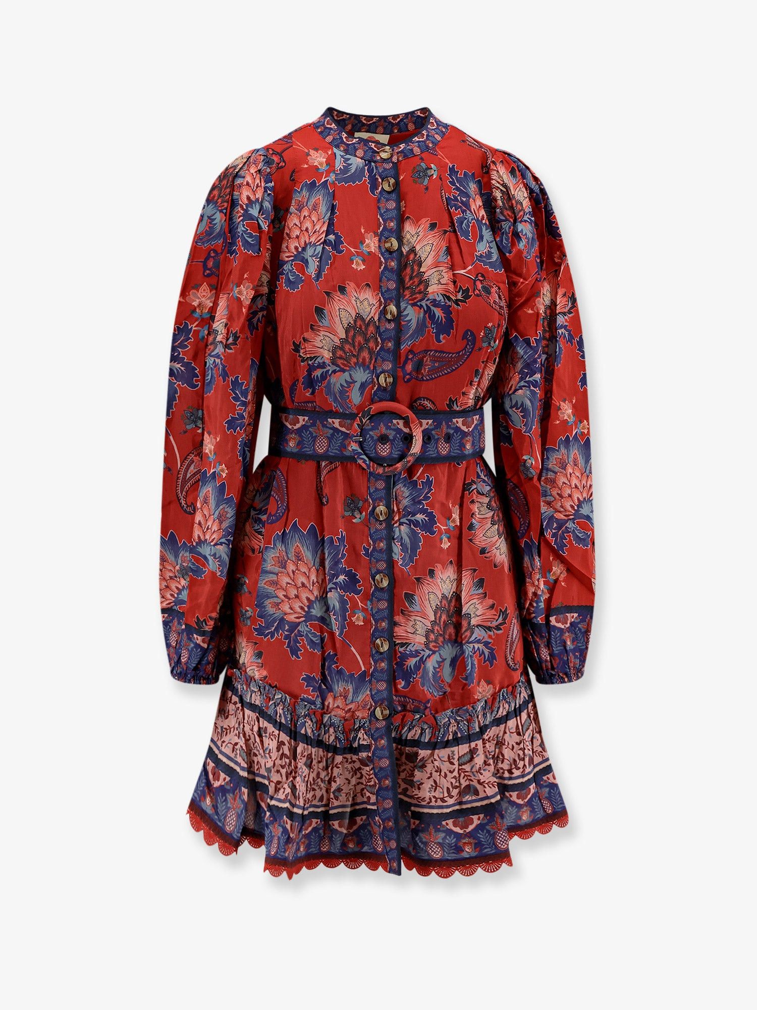 ワンピース FARM RIO Luang cotton blend mini dress Farm Rio Luang Cotton Blend Mini Dress | Grailed