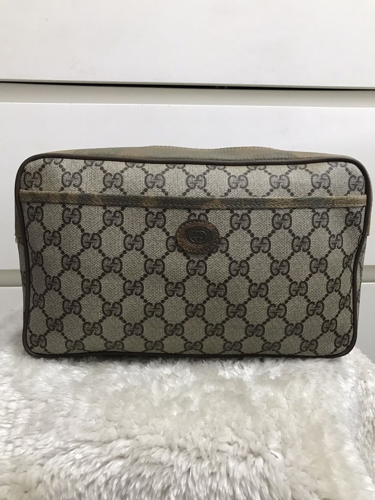 Gucci × Vintage Vintage Authentic Gucci Clutch Bag Size ONE SIZE - 8 Thumbnail