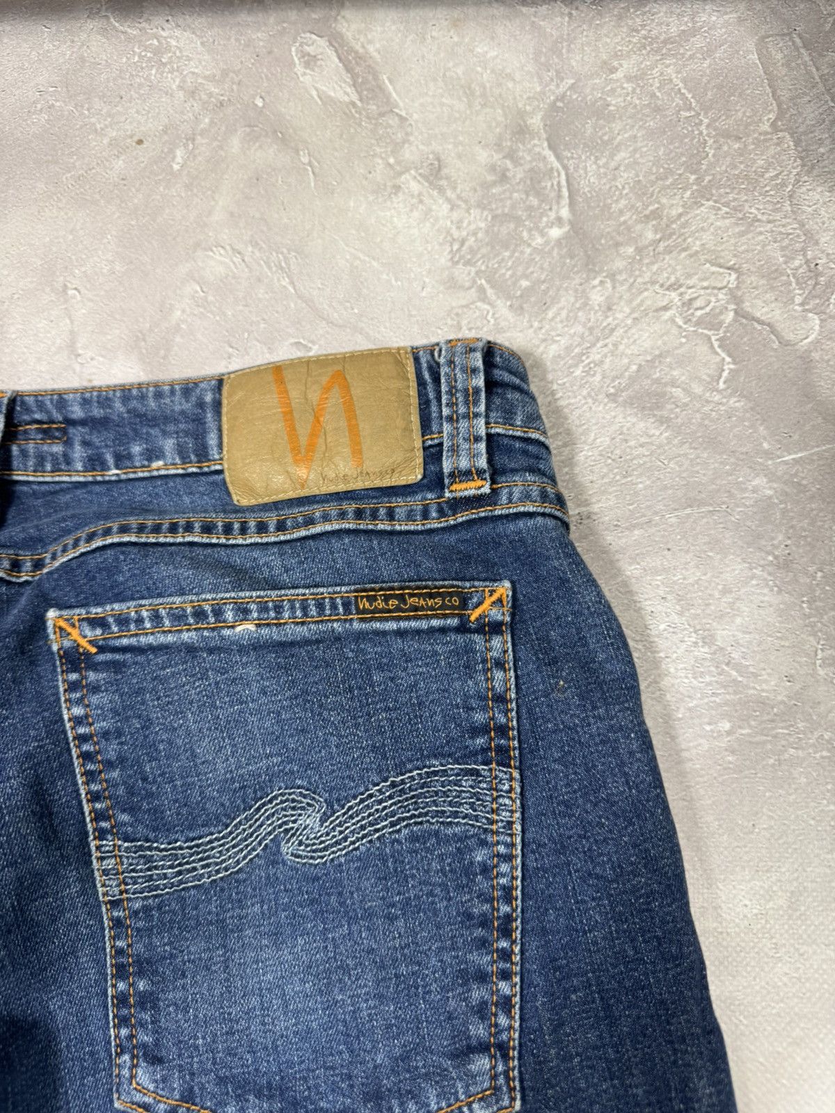 Nudie Jeans Nidie Jeans Skini Lin Distressed Pants Size US 32 / EU 48 - 5 Thumbnail