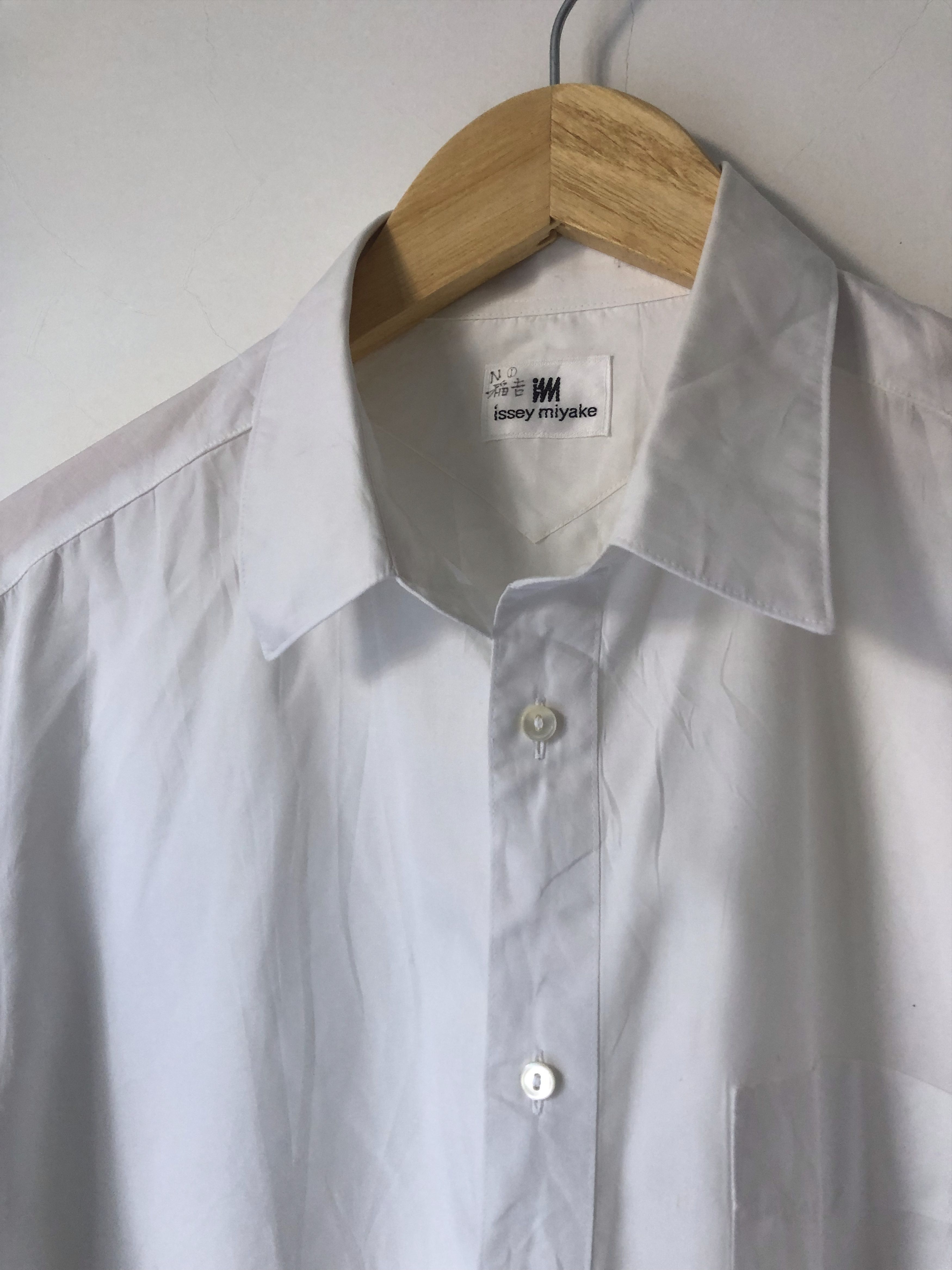 Issey Miyake white shirt Size US M / EU 48-50 / 2 - 2 Thumbnail