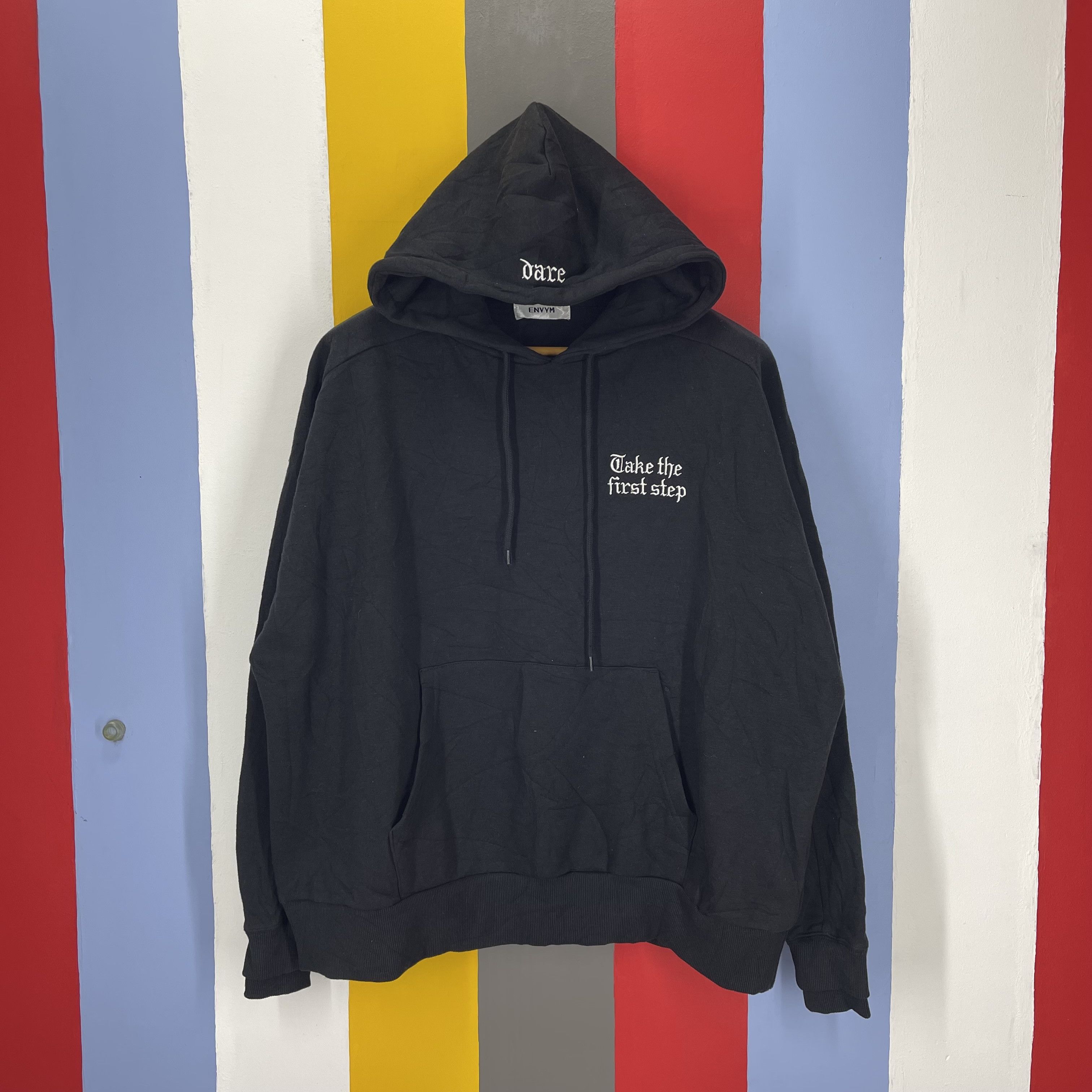 Japanese Brand ENVYM Hoodie Pullover Nice Design #2055/15 Size US XL / EU 56 / 4 - 1 Thumbnail