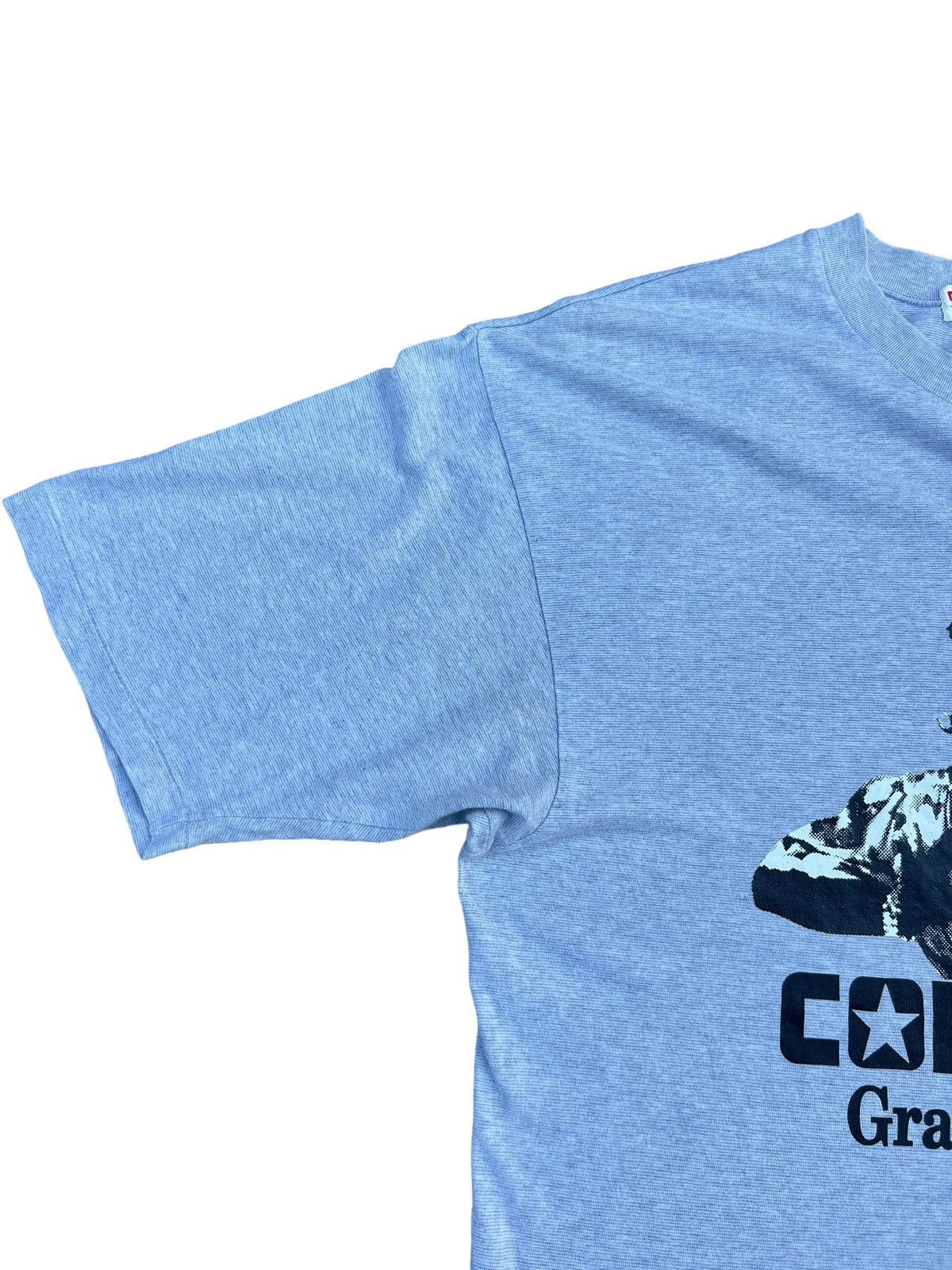 Converse × NBA × Vintage Vintage 90s Converse Basketball Grand MAMA’S Striped tee Size US L / EU 52-54 / 3 - 4 Thumbnail