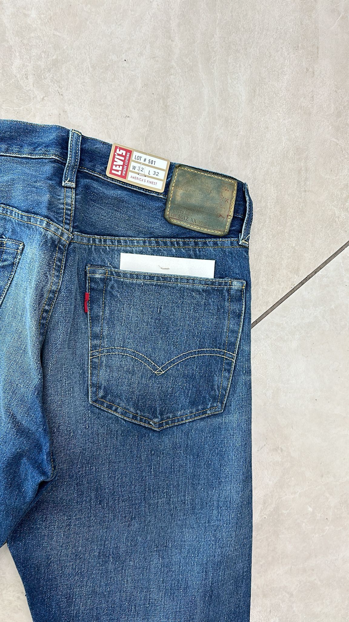 Levi's Vintage Clothing LVC Levi's Vintage Clothing 1954 501XX BigE Selvedge Jeans Size US 31 - 3 Thumbnail