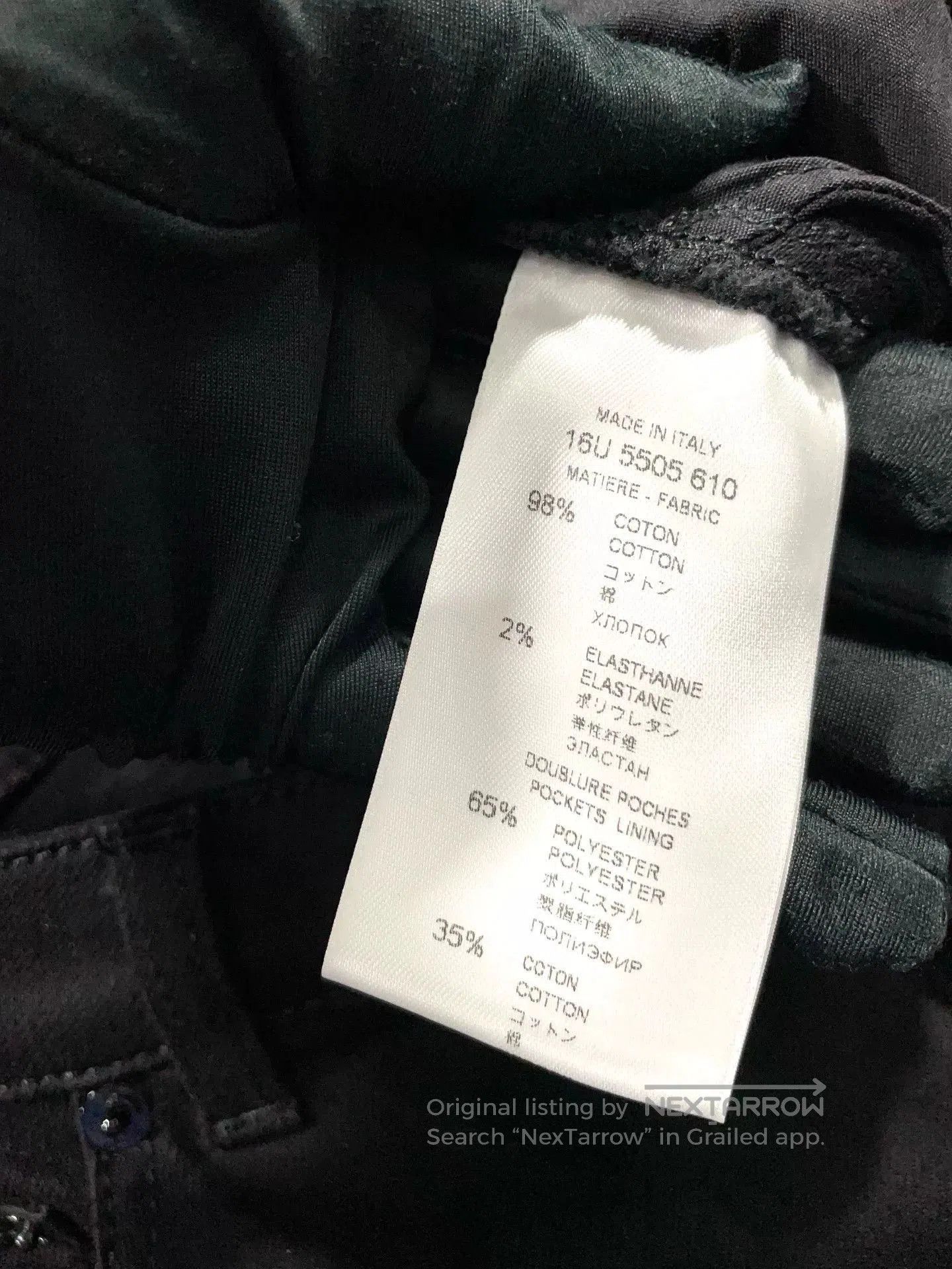 Givenchy GIVENCHY Black Zipper Design Skinny Jeans. Size US 38 / EU 54 - 9 Thumbnail