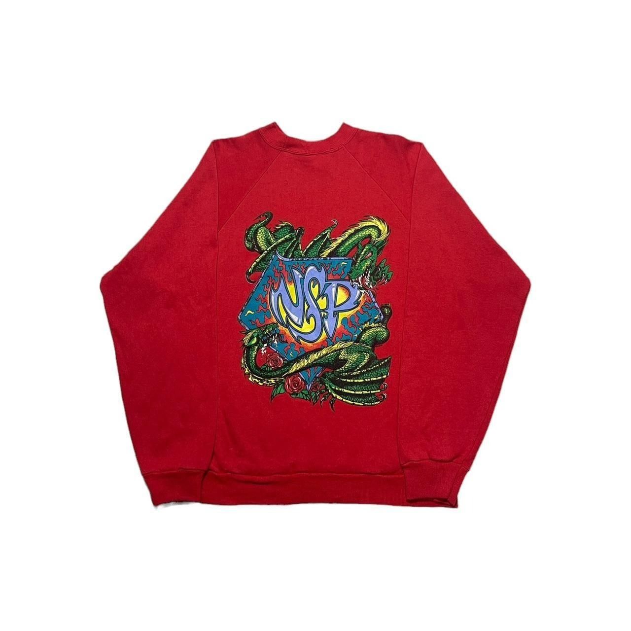 Hanes × Vintage Vintage North Shore Pacific Dragon Crewneck Size US XL / EU 56 / 4 - 1 Thumbnail