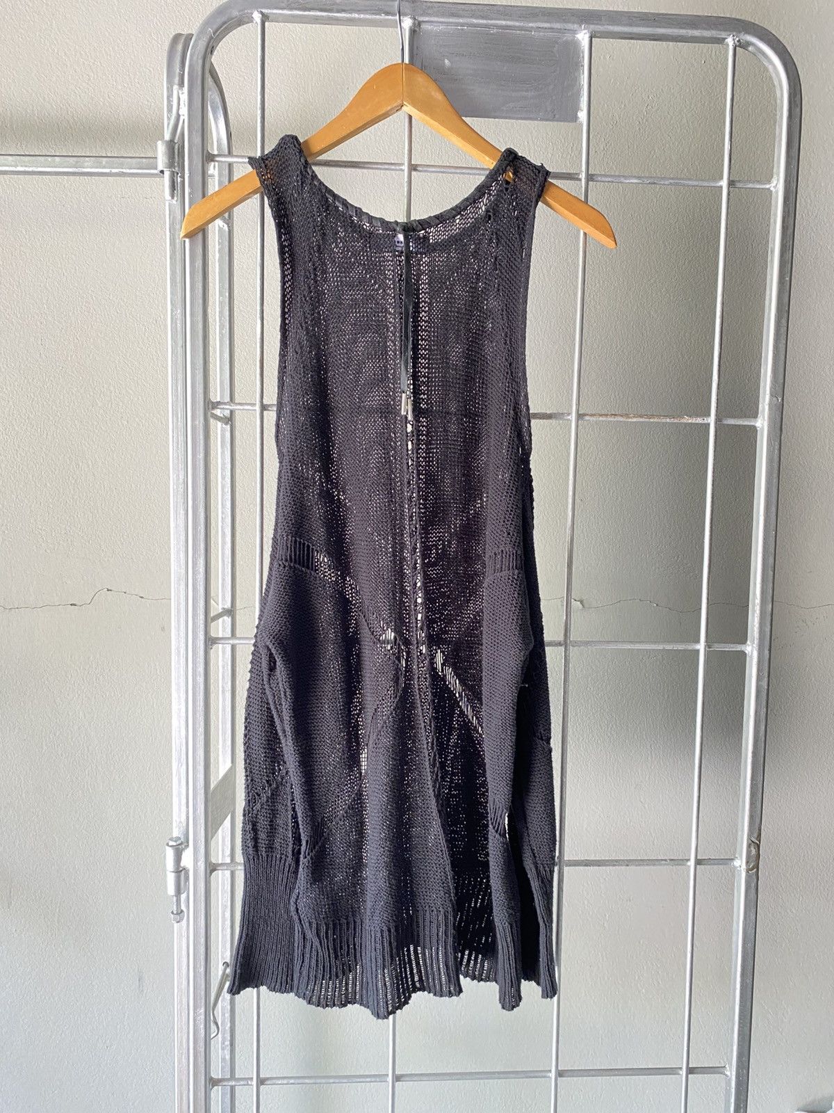 Diesel DIESEL Black Knit Cold-Shoulder Top Size M / US 6-8 / IT 42-44 - 5 Thumbnail