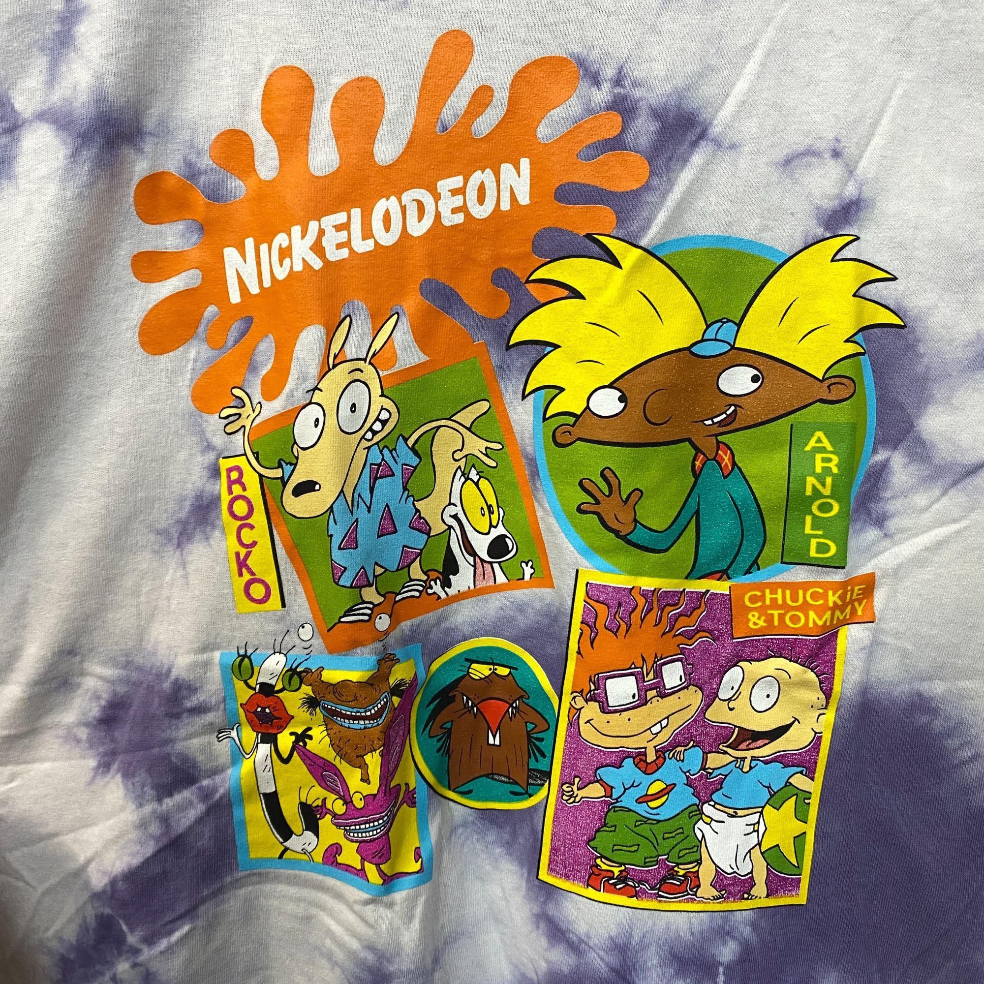 Nickelodeon Nickelodeon Nick Toons Tie Dye Graphic Print T-Shirt 2XL Size US XXL / EU 58 / 5 - 2 Thumbnail
