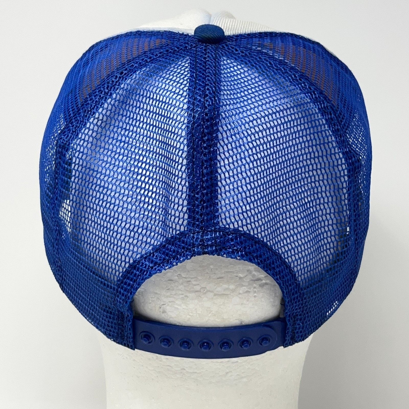 Vintage Vintage 80s West America Bank Trucker Hat Baseball Cap Blue Size ONE SIZE - 3 Thumbnail
