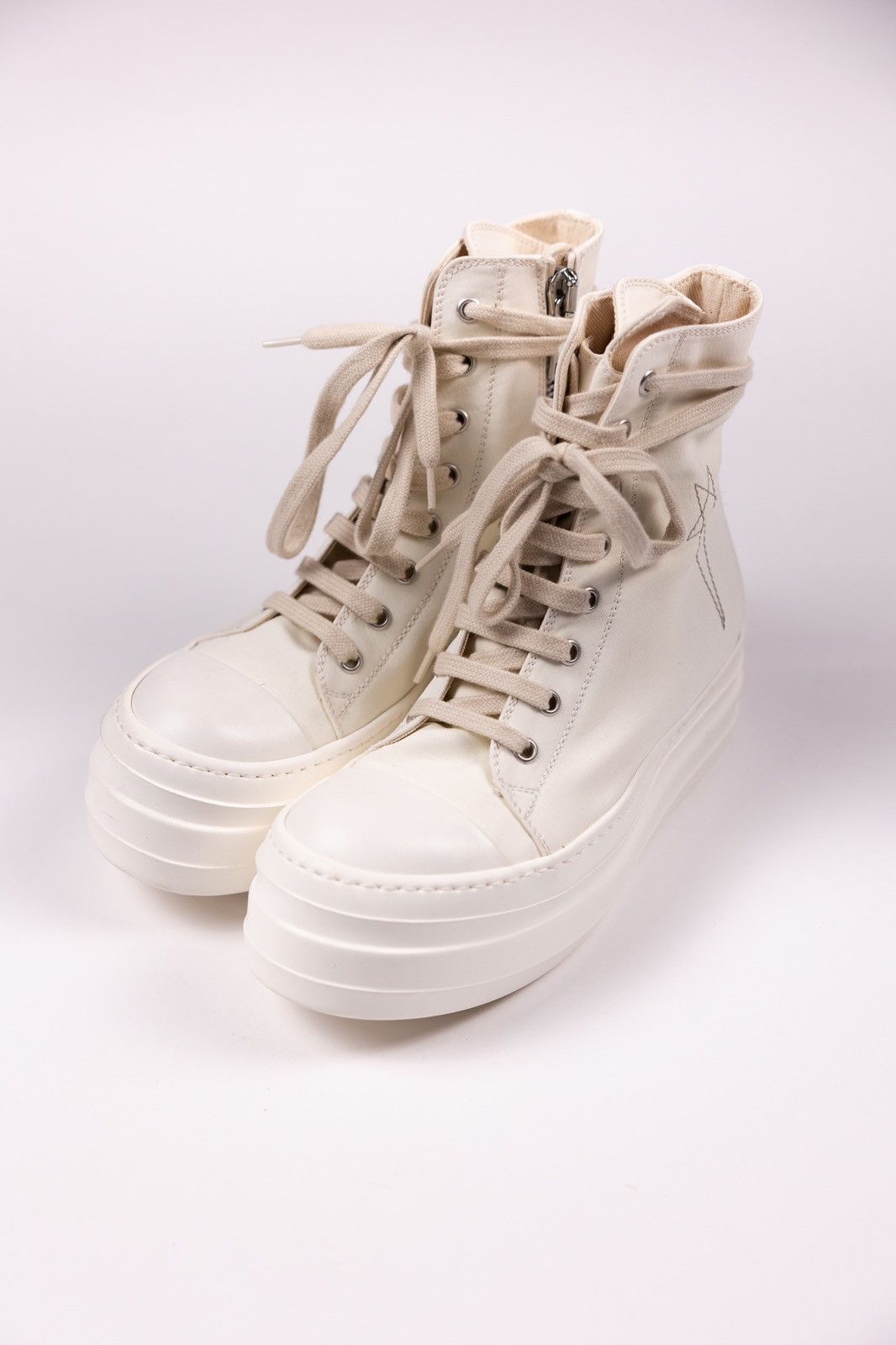 Rick Owens DRKSHDW Platform High Top Sneakers