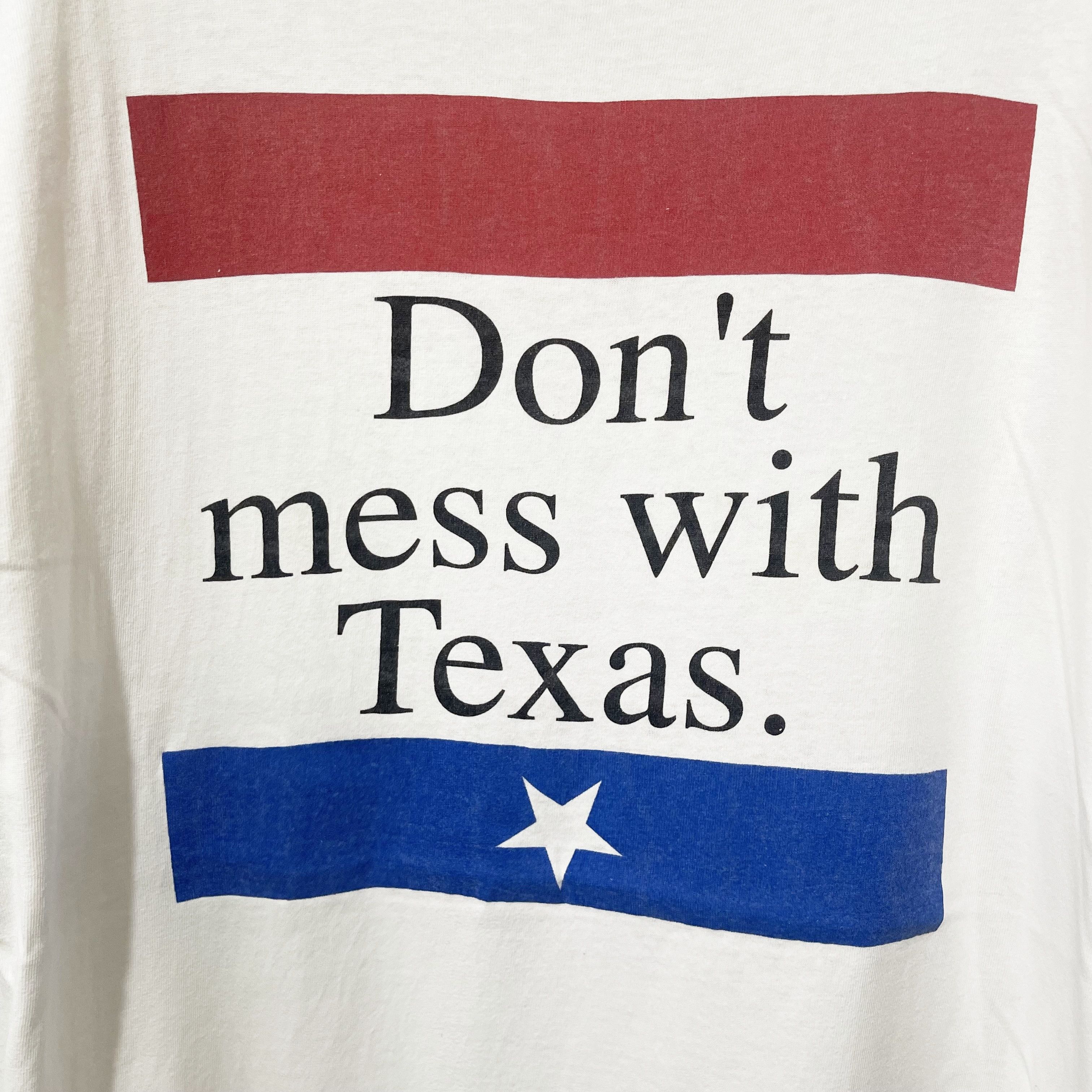 Vintage Vintage 90s Don’t Mess With Texas T-shirt Size US L / EU 52-54 / 3 - 2 Thumbnail