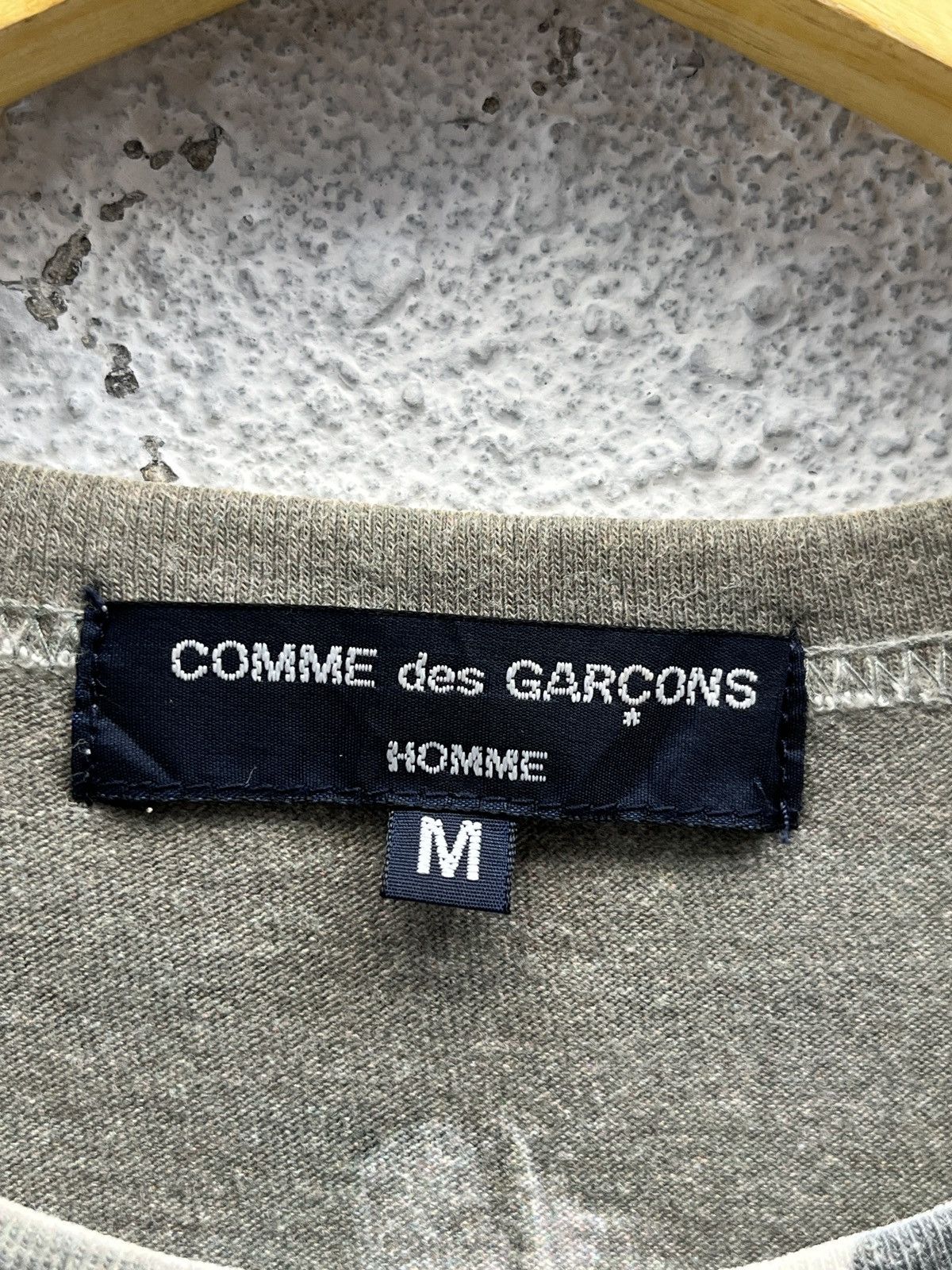 Comme des Garcons Homme AD2015 CDG Homme “Follow Me” Printed Tshirt Size US M / EU 48-50 / 2 - 6 Thumbnail