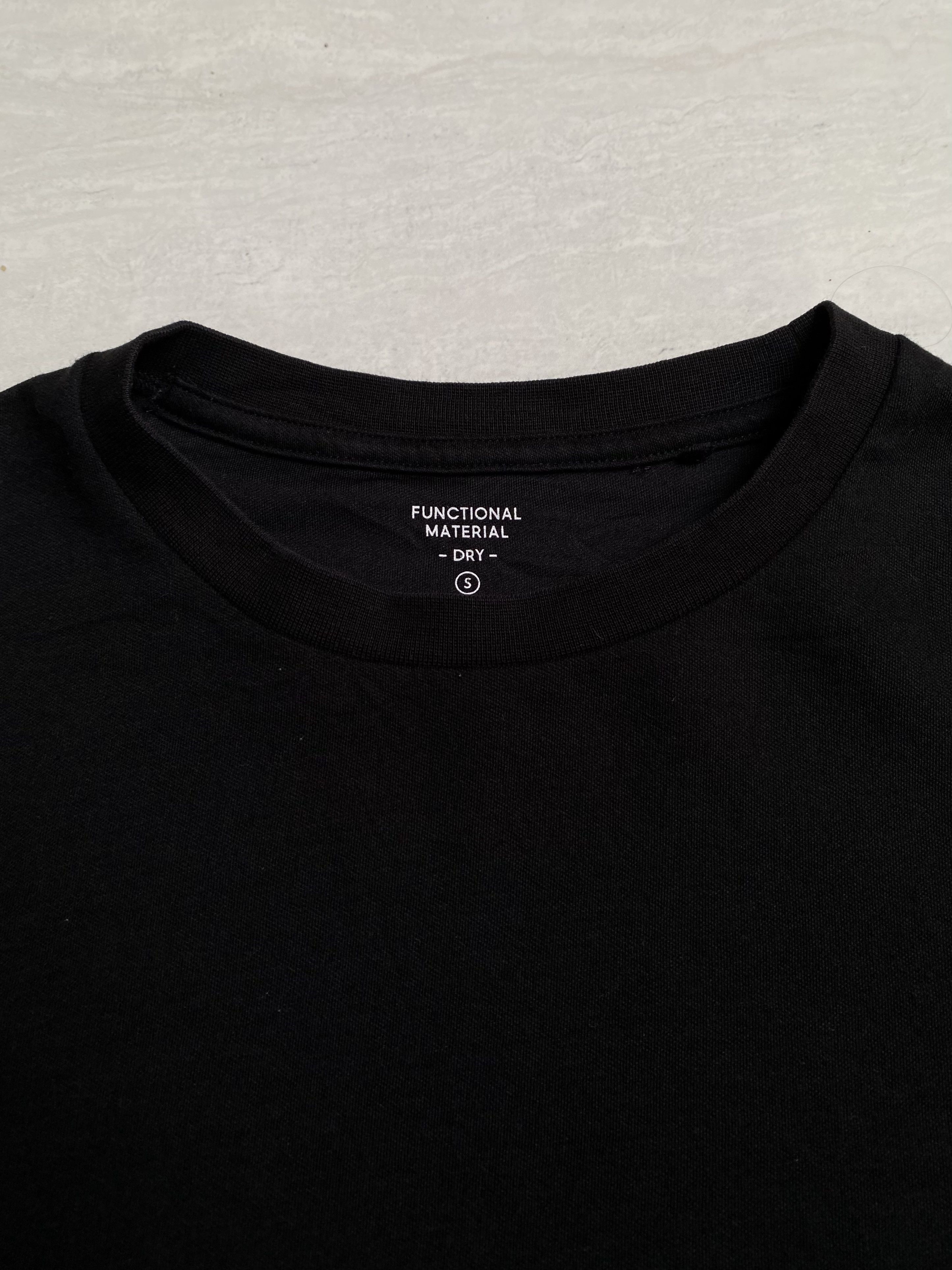 GU GU Functional Material Dry Long Black T-shirt Size US M / EU 48-50 / 2 - 5 Thumbnail