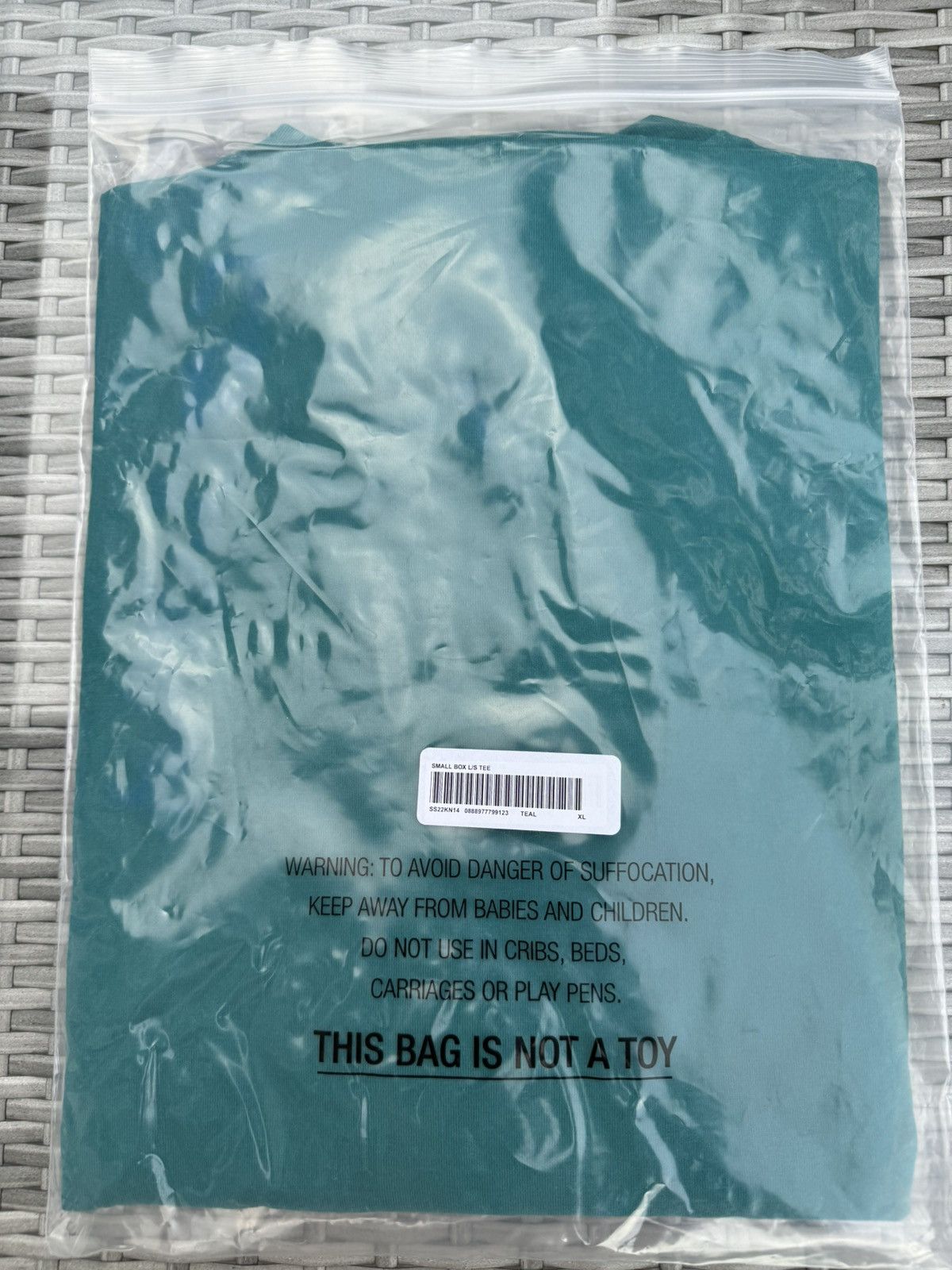 Supreme SS22 Supreme Small Box L/S Tee Teal Size US XL / EU 56 / 4 - 2 Thumbnail