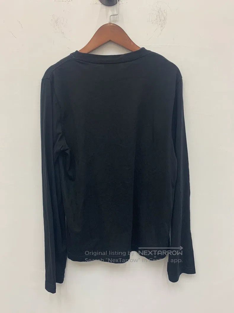 Balenciaga Balenciaga Black Long Sleeve T-Shirt, Size L Size US L / EU 52-54 / 3 - 2 Thumbnail