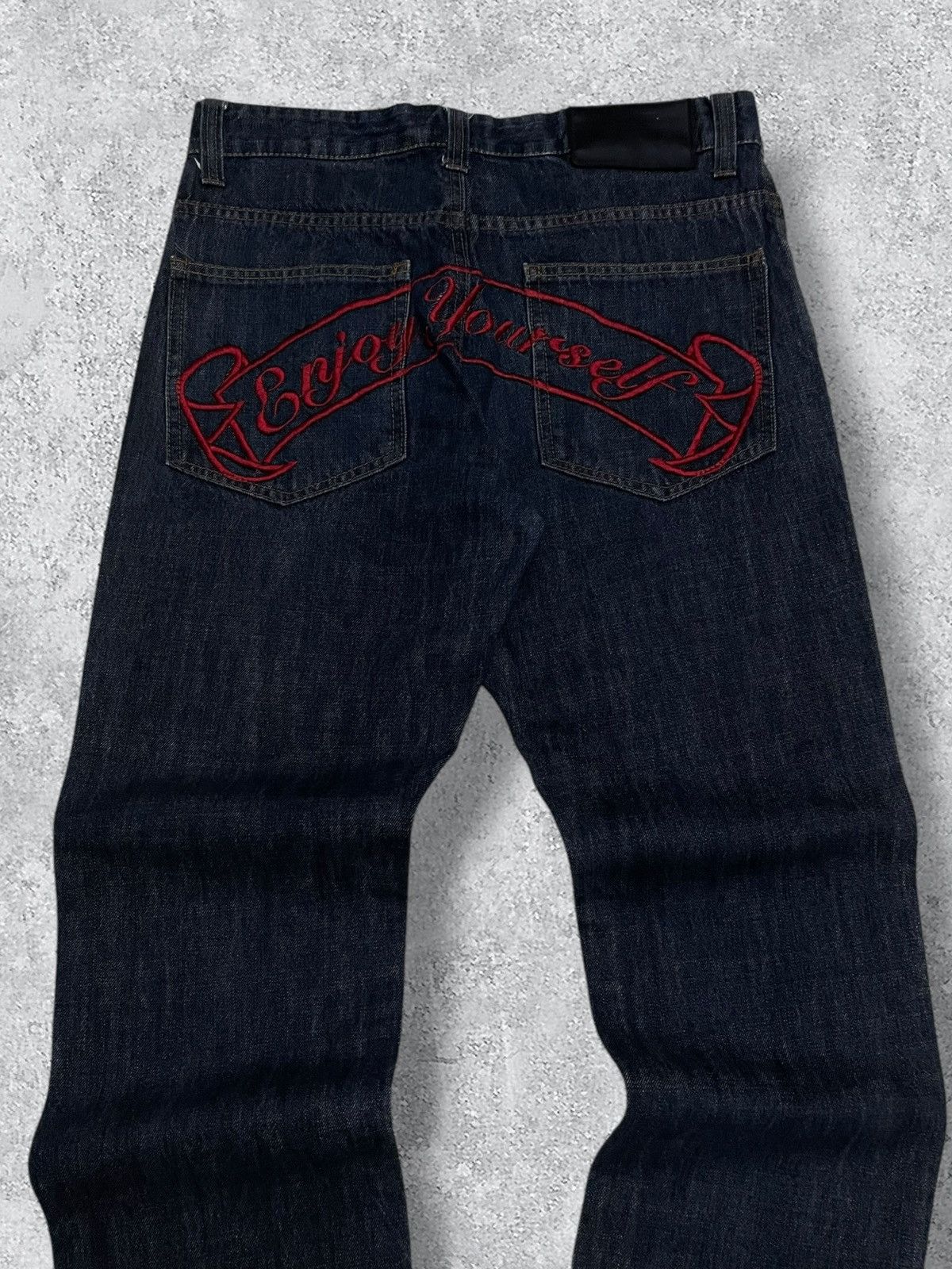Japanese Brand Vintage 90’s Japan Deaigner Avail Avantgarde Daicock Denim Size US 32 / EU 48 - 3 Thumbnail