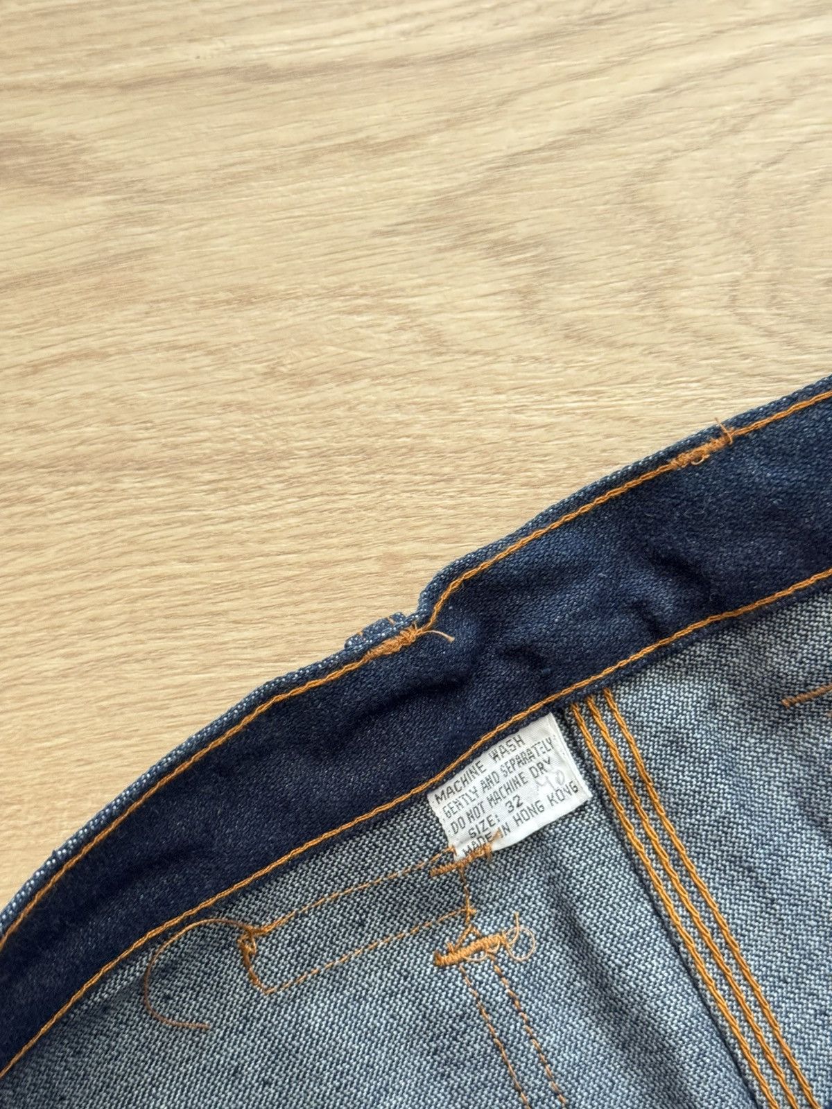 HippyTree Vintage 60-70’s Penisula Women’s Hippie Baggy Denim Jeans Size 32" / US 10 / IT 46 - 8 Thumbnail