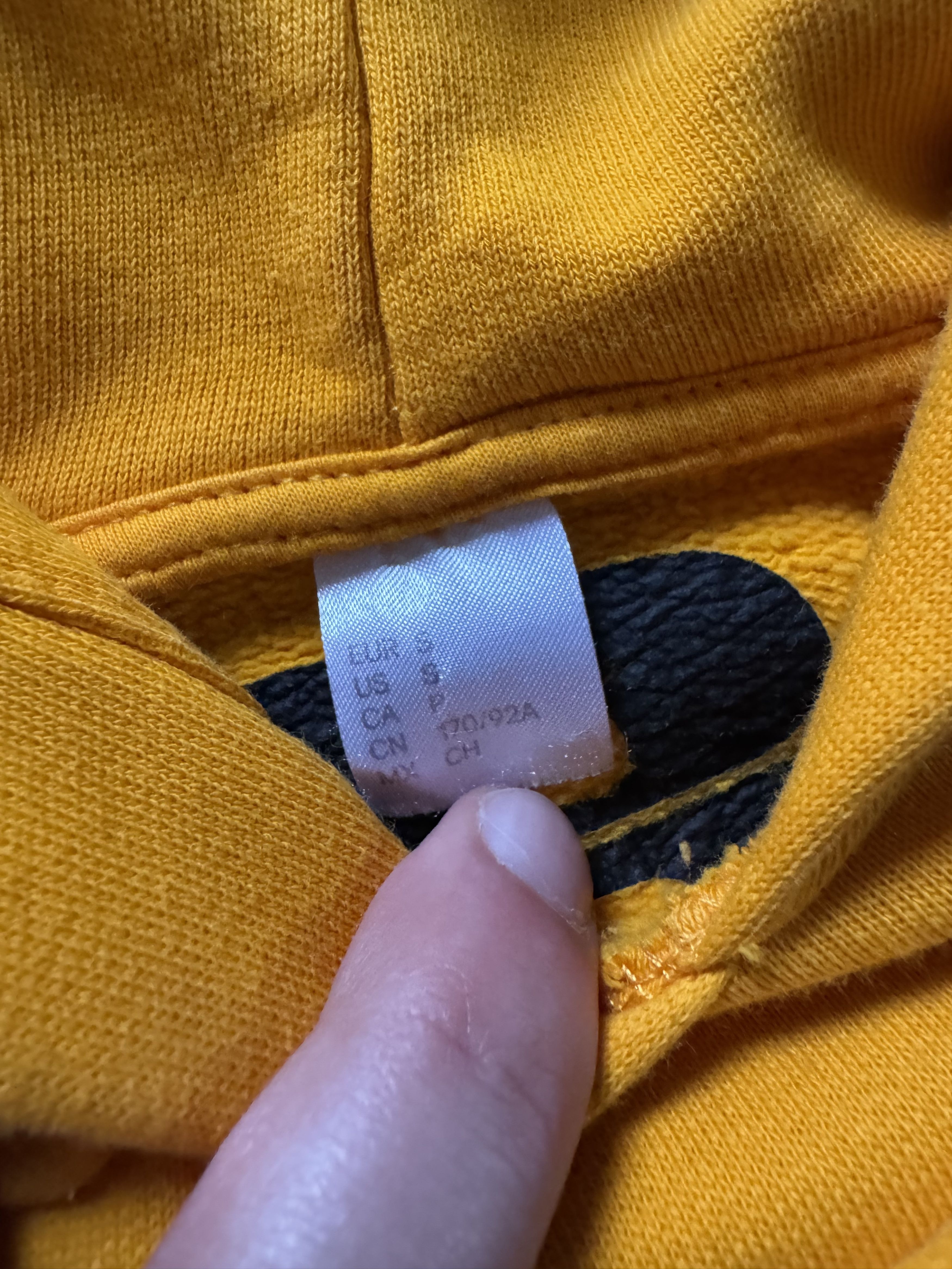 Justin Bieber Justin Bieber H&M Stadium Purpose Tour Yellow Hoodie Size US L / EU 52-54 / 3 - 6 Thumbnail