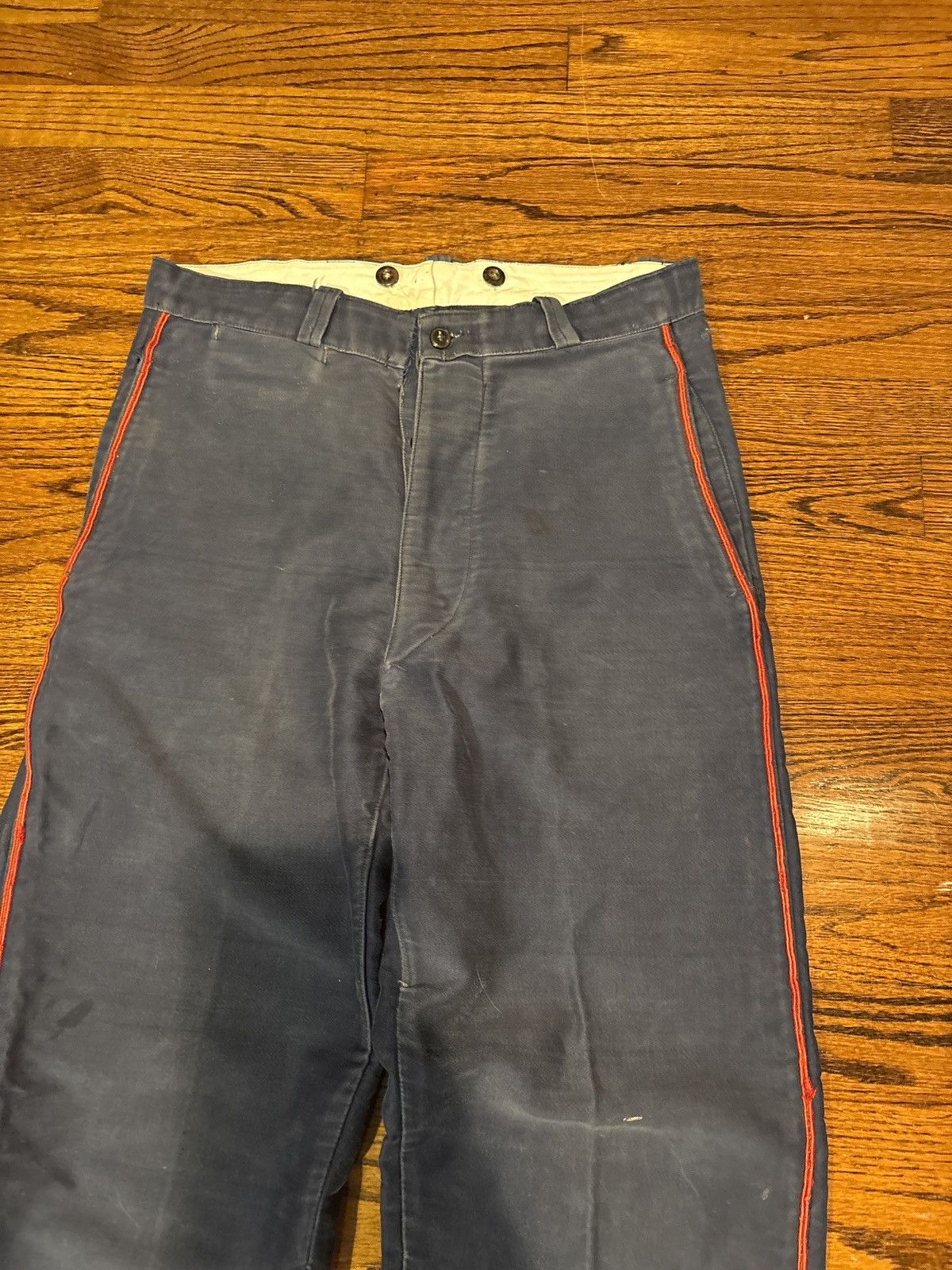 Vintage Rare French workpants - bleus de travail Size US 31 - 7 Thumbnail