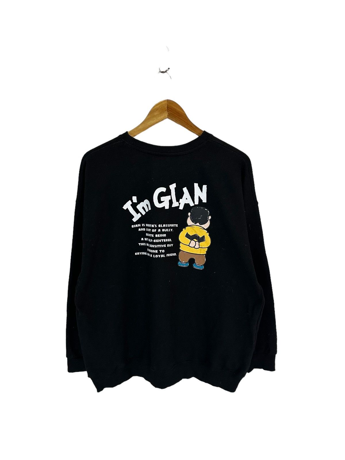 Anime doraemon sweatshirt gian Size US M / EU 48-50 / 2 - 1 Thumbnail