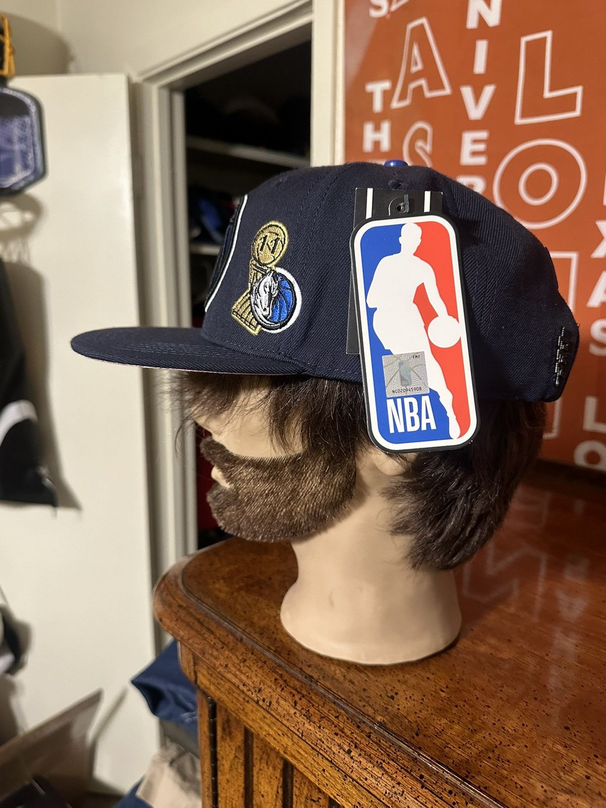 NBA × Vintage Vintage Pro standard NBA Dallas Mavericks “double front” hat Size ONE SIZE - 6 Thumbnail
