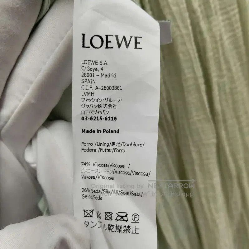 Loewe Loewe Sleeveless Green Summer Dress . Size M / US 6-8 / IT 42-44 - 4 Thumbnail