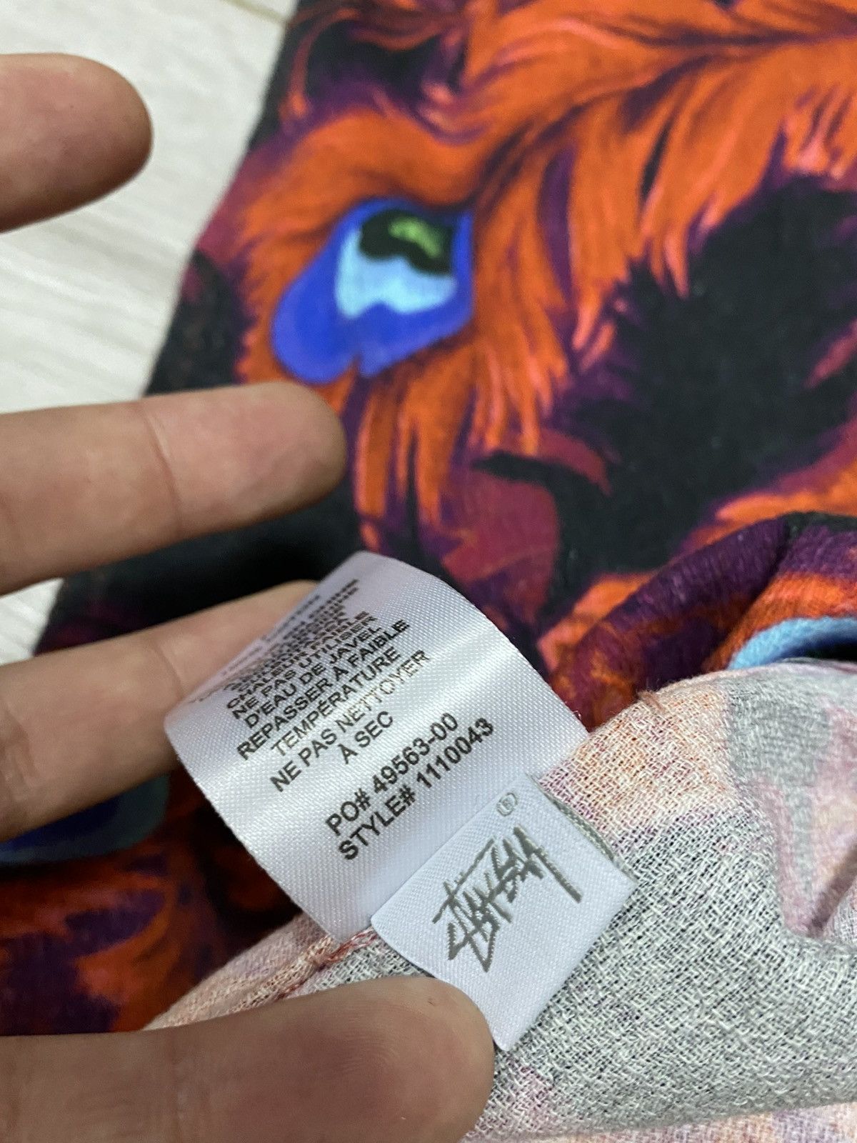 Stussy Stussy Peacock’s tail floral all over stitched shirt Hawaii Size US S / EU 44-46 / 1 - 9 Thumbnail
