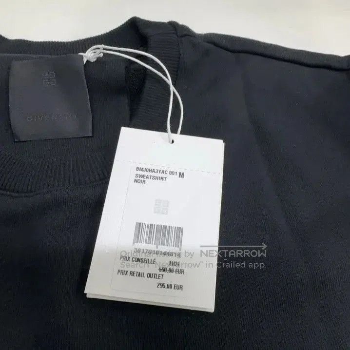 Givenchy Givenchy FW22 Classic Letter Print Crewneck Sweatshirt. Size US M / EU 48-50 / 2 - 5 Thumbnail