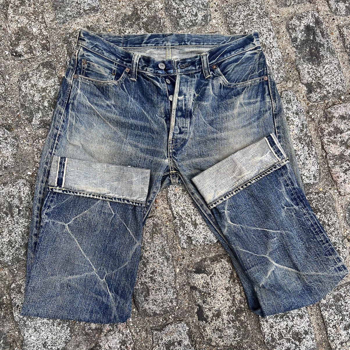 Eternal Japanese Selvedge Denim 10-Year Naturally Faded Vintage Size US 33 - 1 Thumbnail