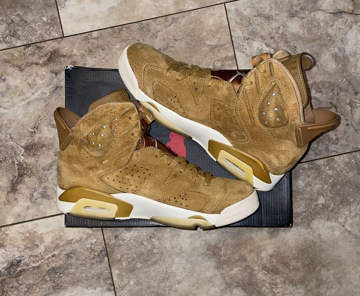 Jordan Brand Jordan 6 Retro Wheat Size 7.5 Size US 7.5 / EU 40-41 - 4 Thumbnail