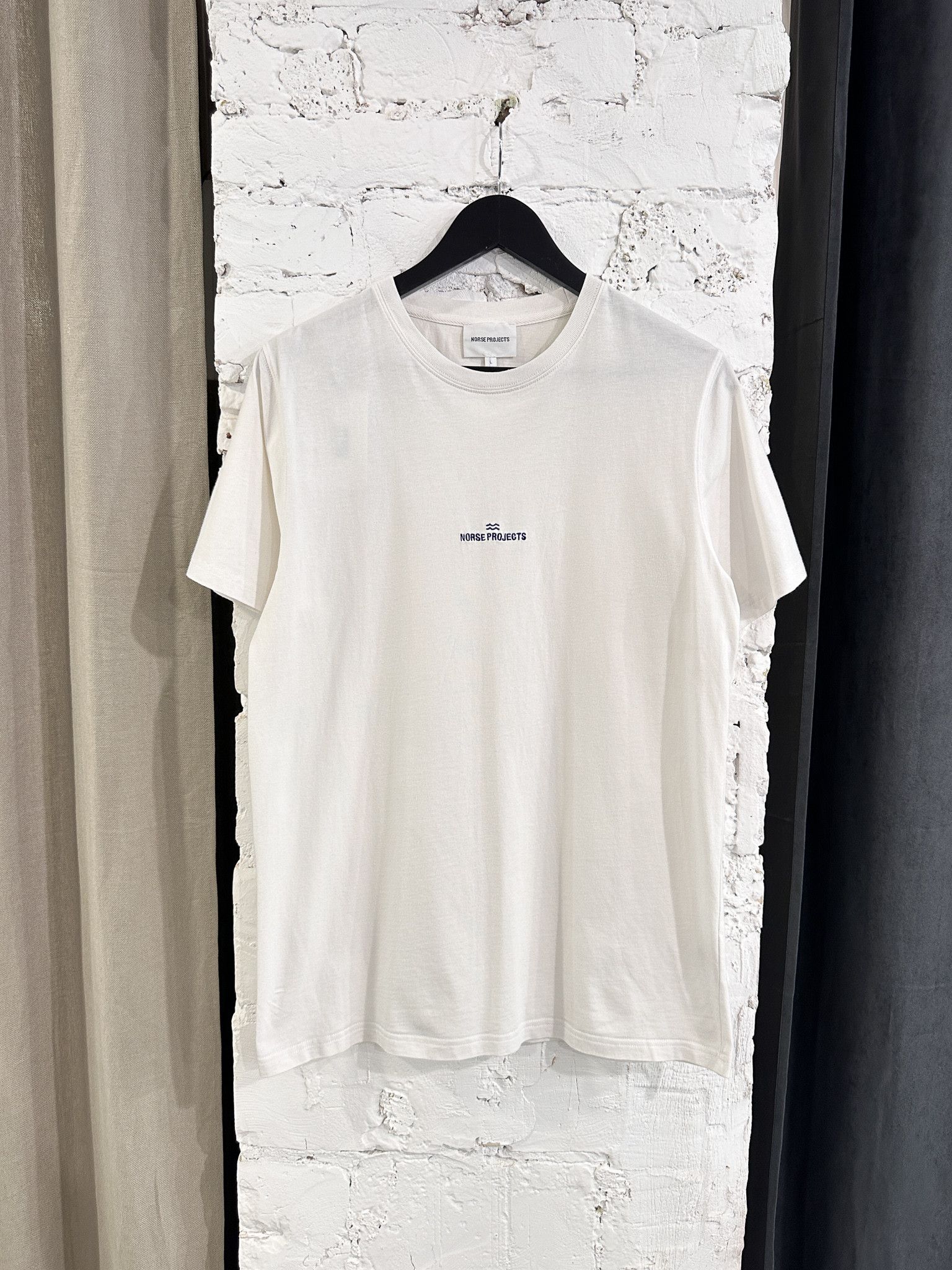 Tシャツ・カットソー NORSE PROJECTS Men T Shirts N45 0600 7004 Blue Norse Projects NORSE PROJECTS Men T-Shirts N45 0600 7004