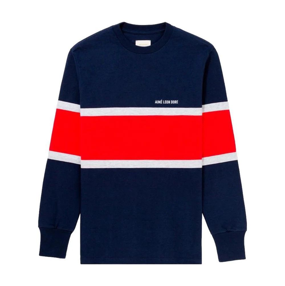 Aime Leon Dore Aimé Leon Dore Multi Stripe Long Sleeve Tee Size US M / EU 48-50 / 2 - 1 Thumbnail