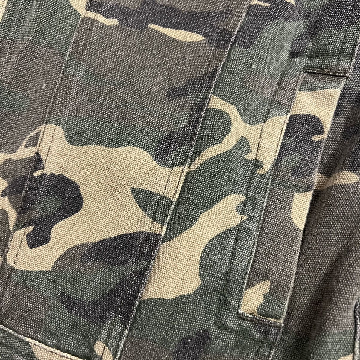 Stussy × Vintage Vintage Stussy Camo Slayer Trucker Jacket Size US L / EU 52-54 / 3 - 16 Thumbnail