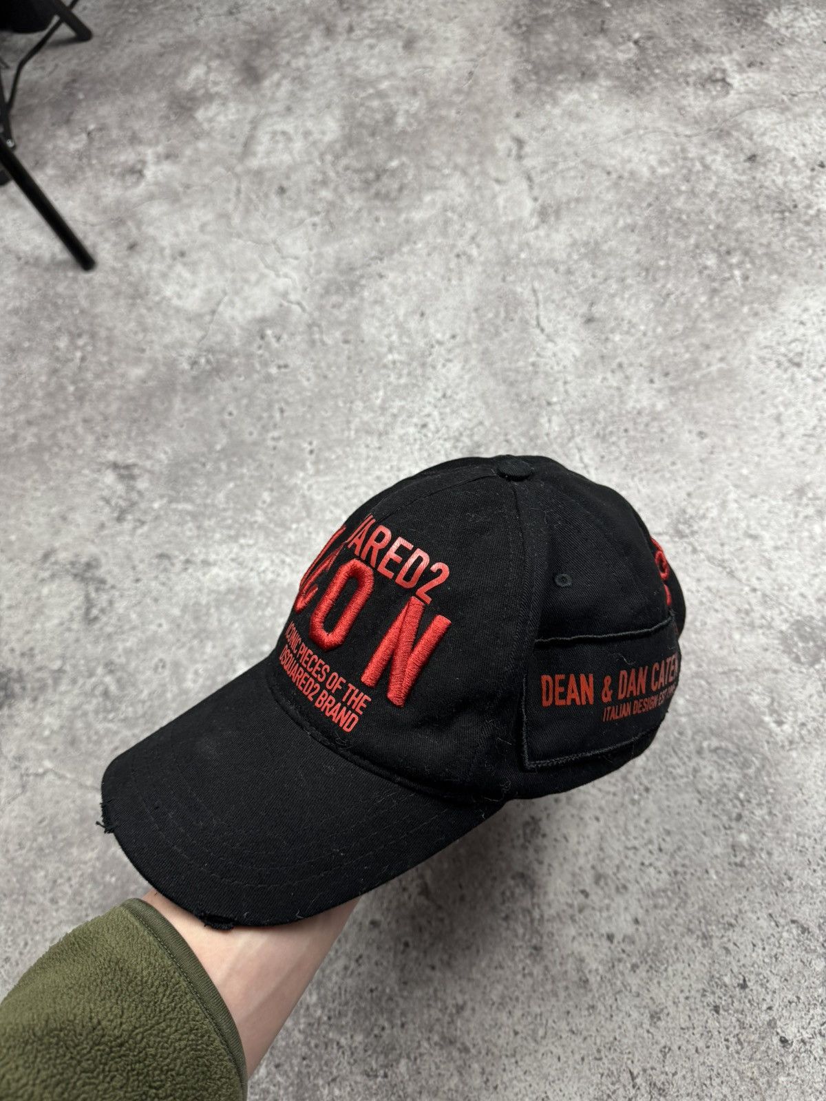 Dsquared2 Vintage Dsquared 2 Patchwork Cap Y2K Hats Japanese Style Size ONE SIZE - 4 Thumbnail