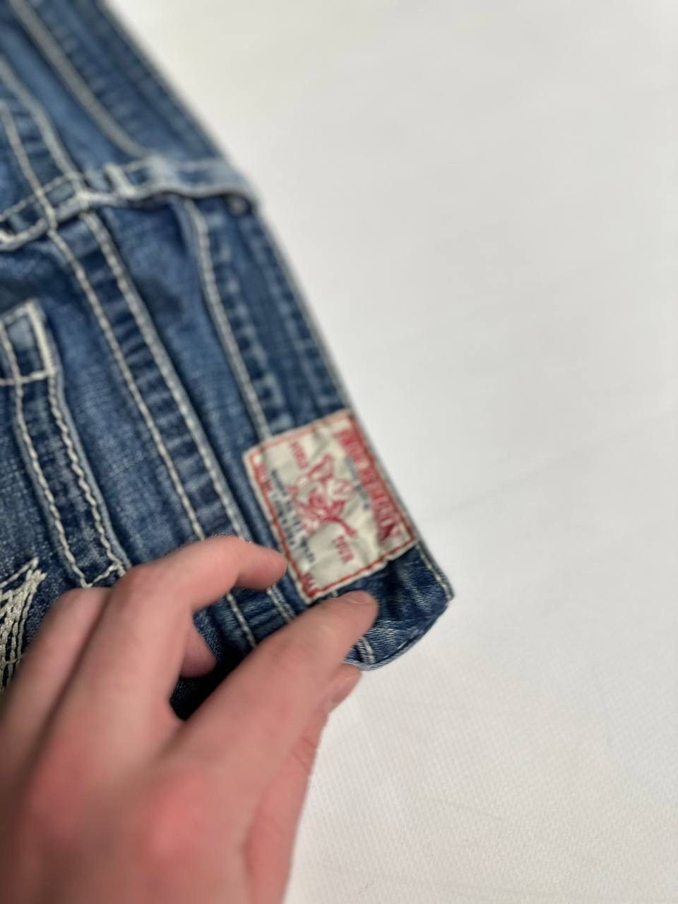 True Religion Vintage Y2K True Religion Womens Flared Jean USA Streetwear🔥 Size 28" / US 6 / IT 42 - 7 Thumbnail