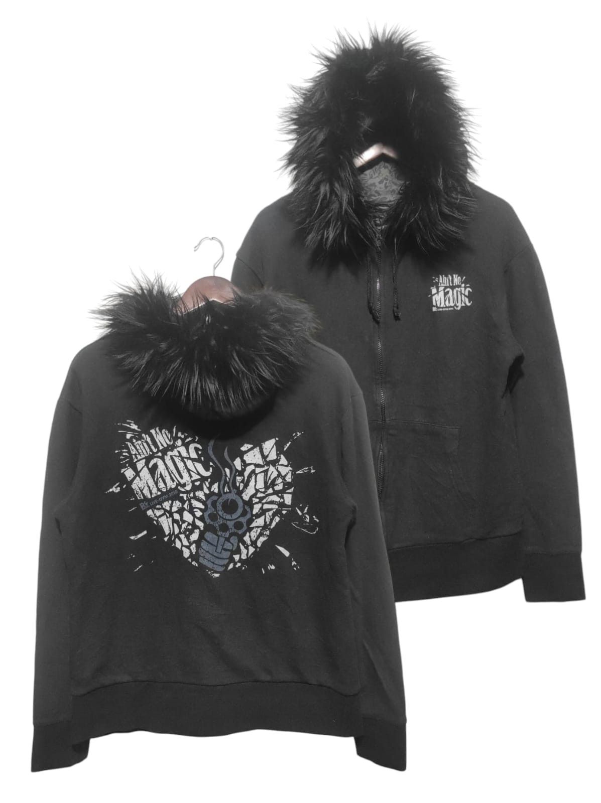 If Six Was Nine B’z Live-Gym 2010 Ain’t No Magic Fur Hoodie lgb style Size US M / EU 48-50 / 2 - 2 Thumbnail