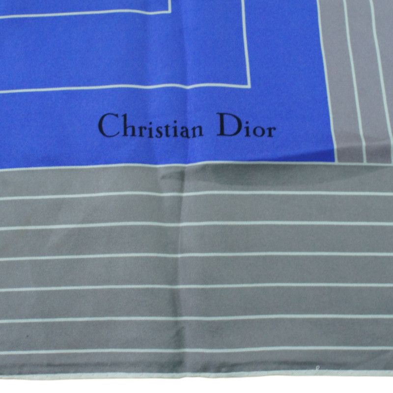 Dior Authentic Christian Dior Logo Vintage Silk Scarf 70 cm Size ONE SIZE - 2 Thumbnail