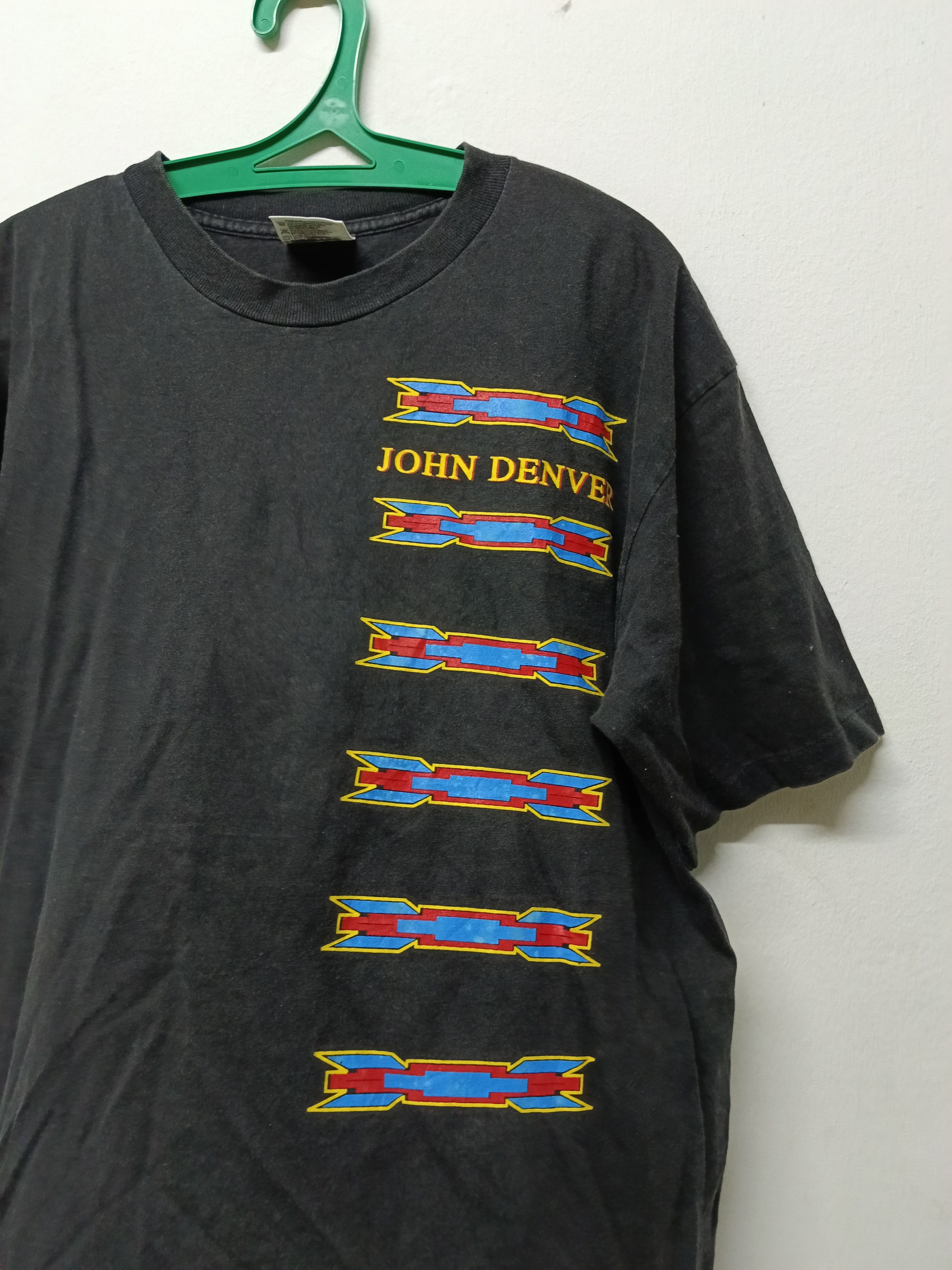 T-shirt Vintage John Denver Plant-It 2000 World Tour 1994 - Taille L - Occasion Très Bon état