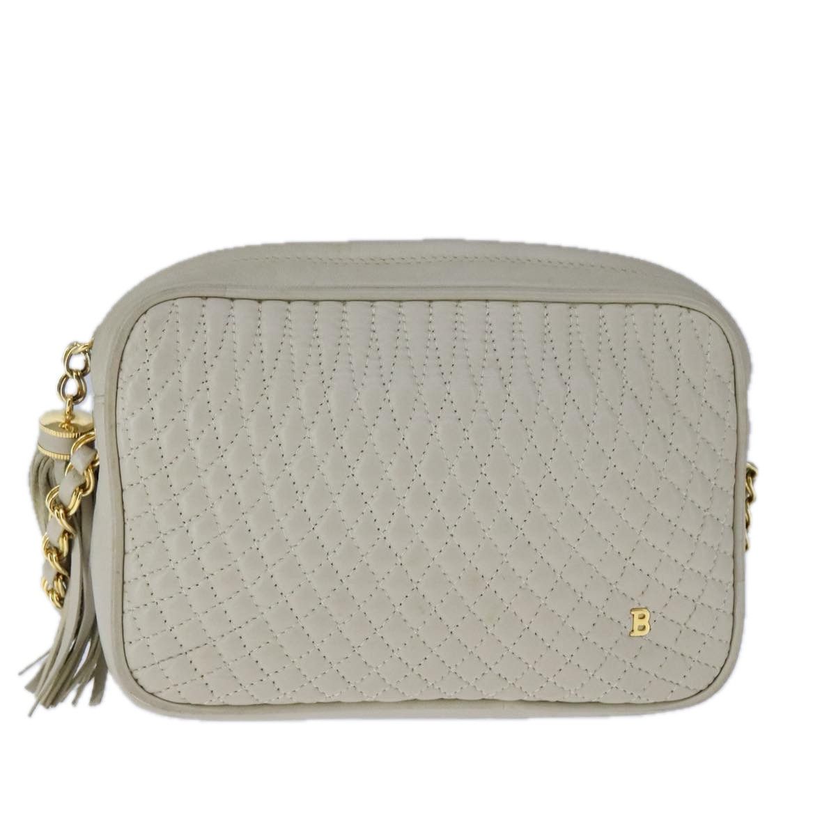 Bally Grey Leather Shoulder Bag (Pre-Owned) Size ONE SIZE - 1 Thumbnail
