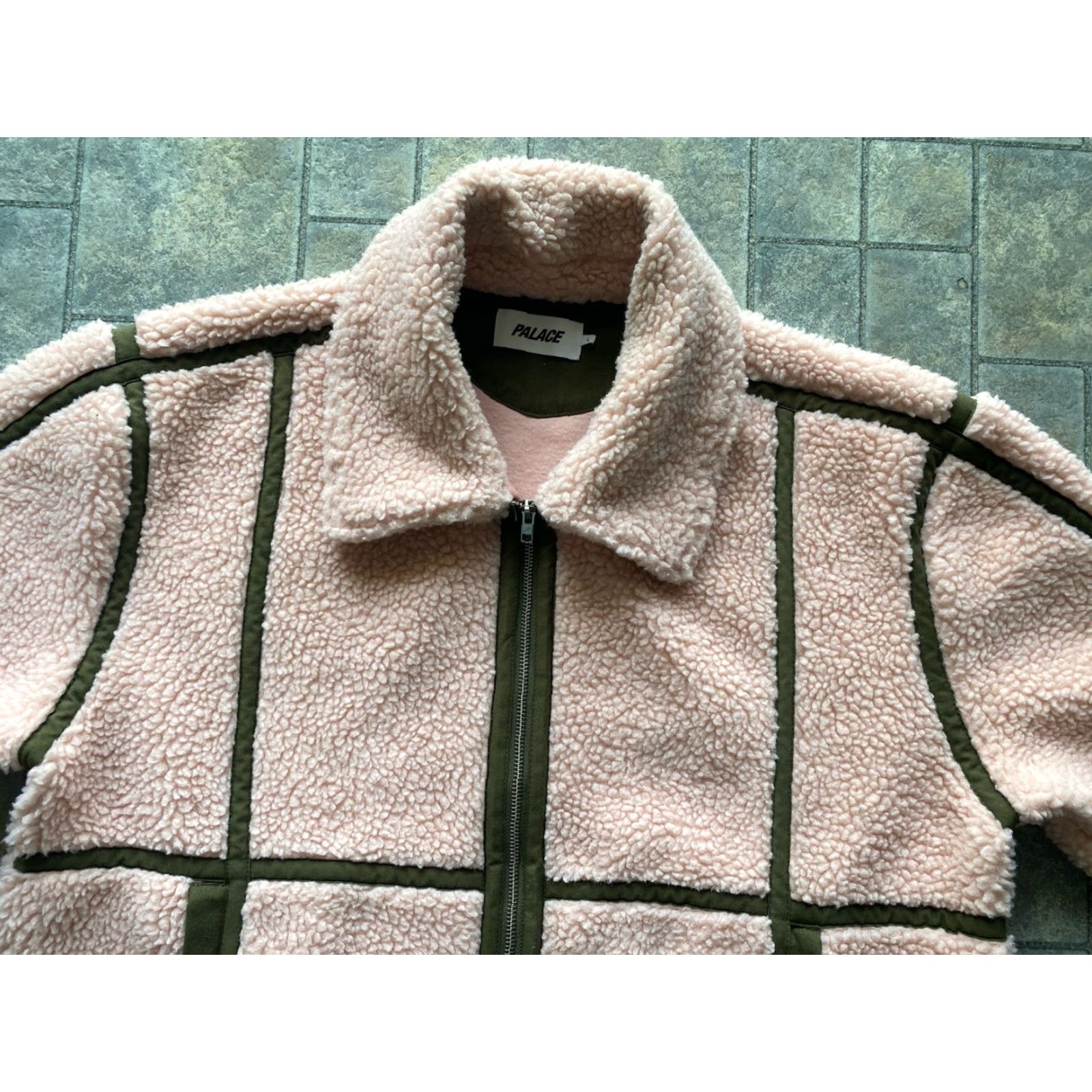 Palace Palace Skateboards Jacket Sherpa Flight Pink Men’s L - Regular Outer Shell Polyester, Pink, Jacket, Men, L Size US L / EU 52-54 / 3 - 4 Thumbnail