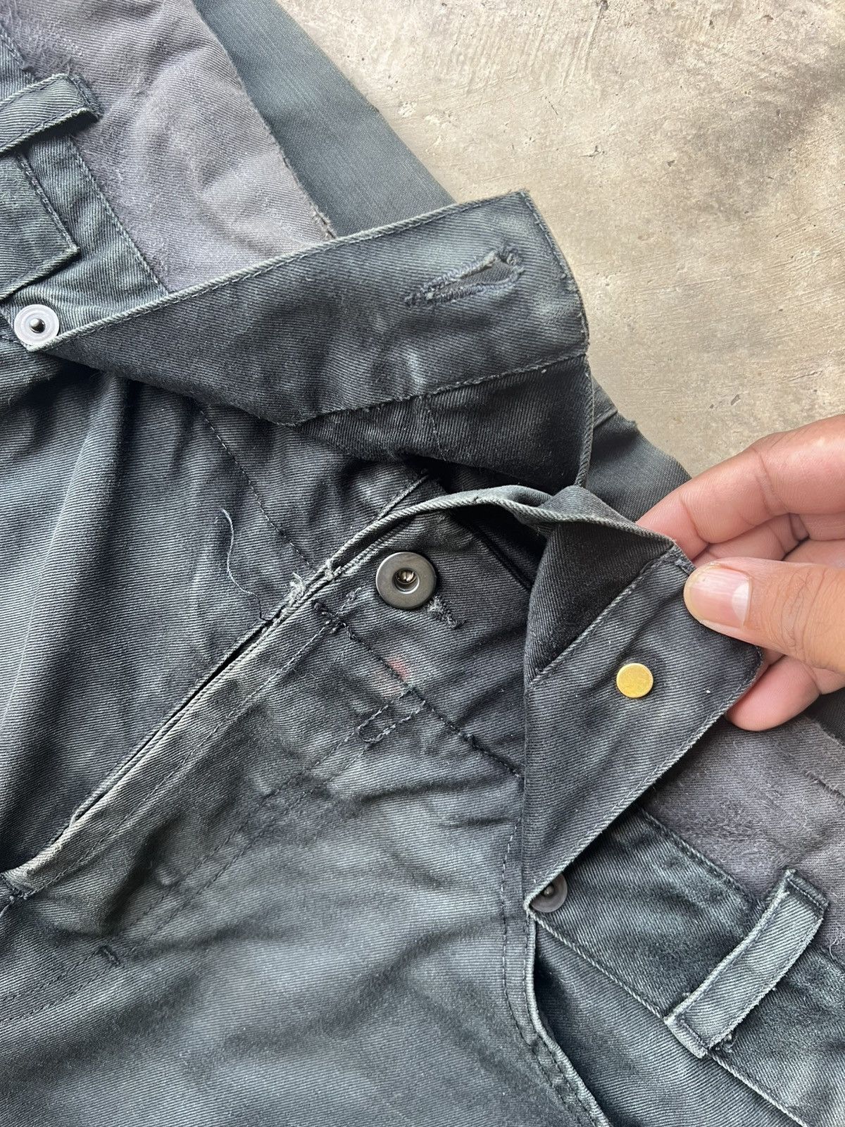 Diesel Diesel Style Lab Bondage Distressed Heavy Pants Size US 34 / EU 50 - 9 Thumbnail